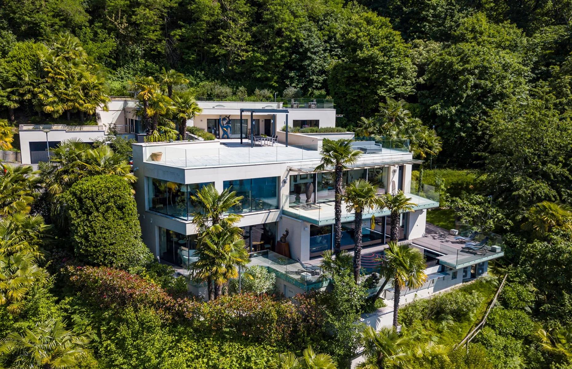 Modern villa, Ticino, Switzerland