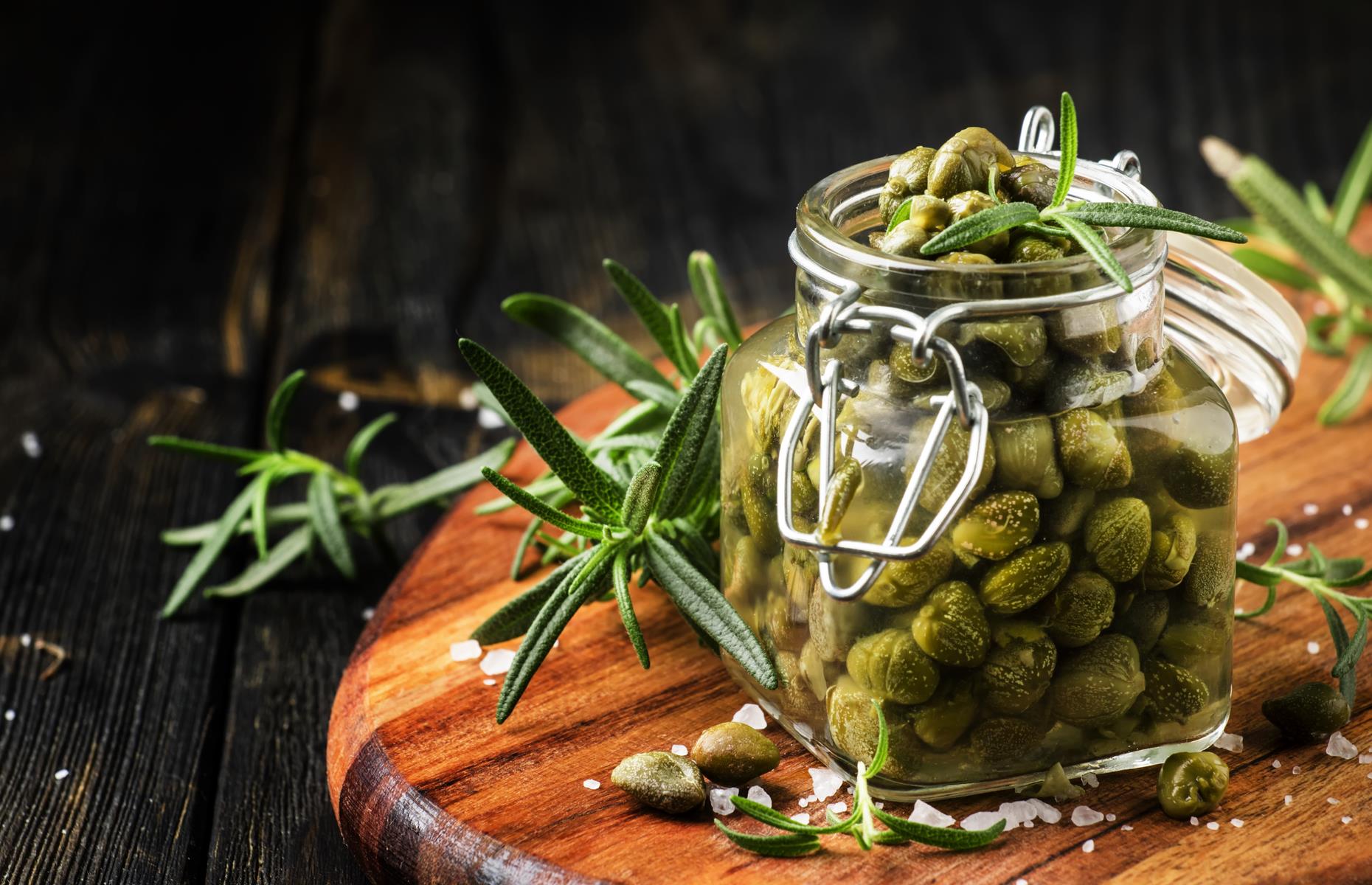 21. Capers and olives