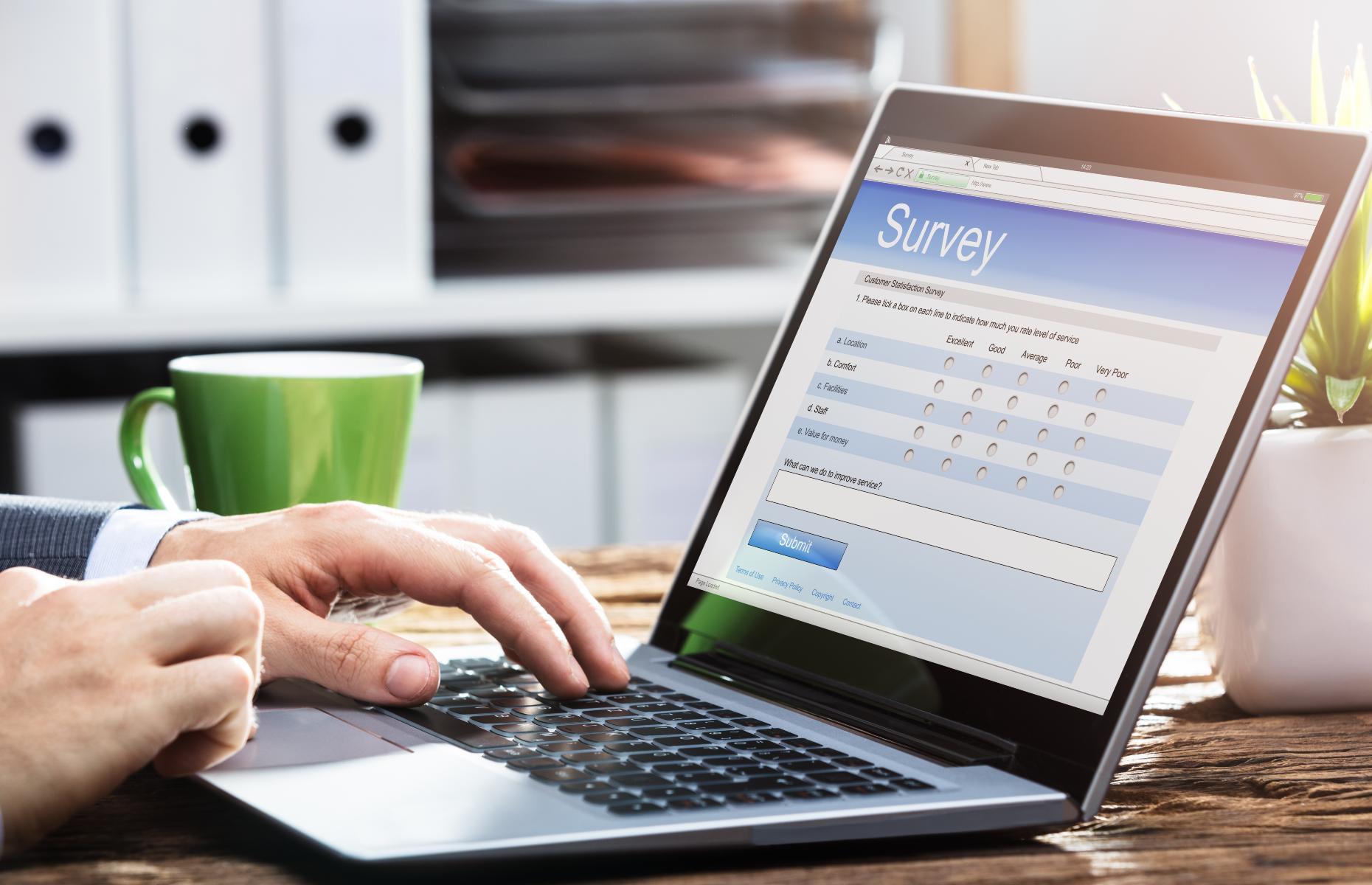 Fill in surveys online