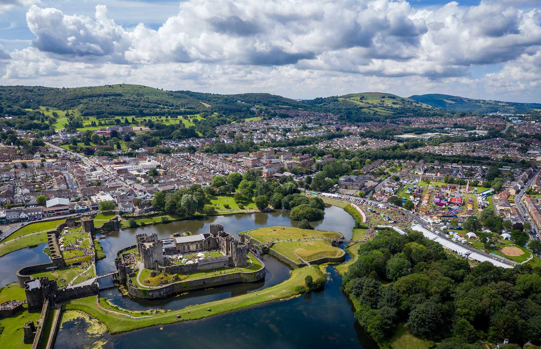 10. Caerphilly (1.82 incidences per sq km)