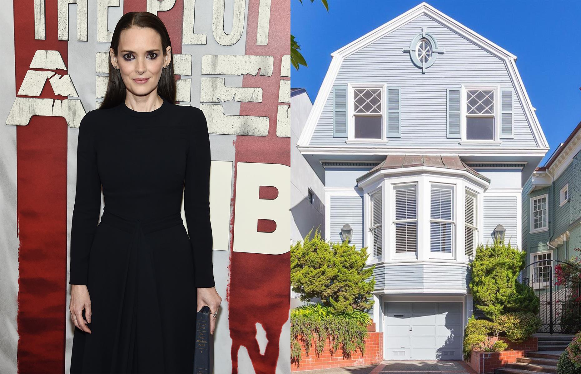 December: Winona Ryder's San Francisco home 