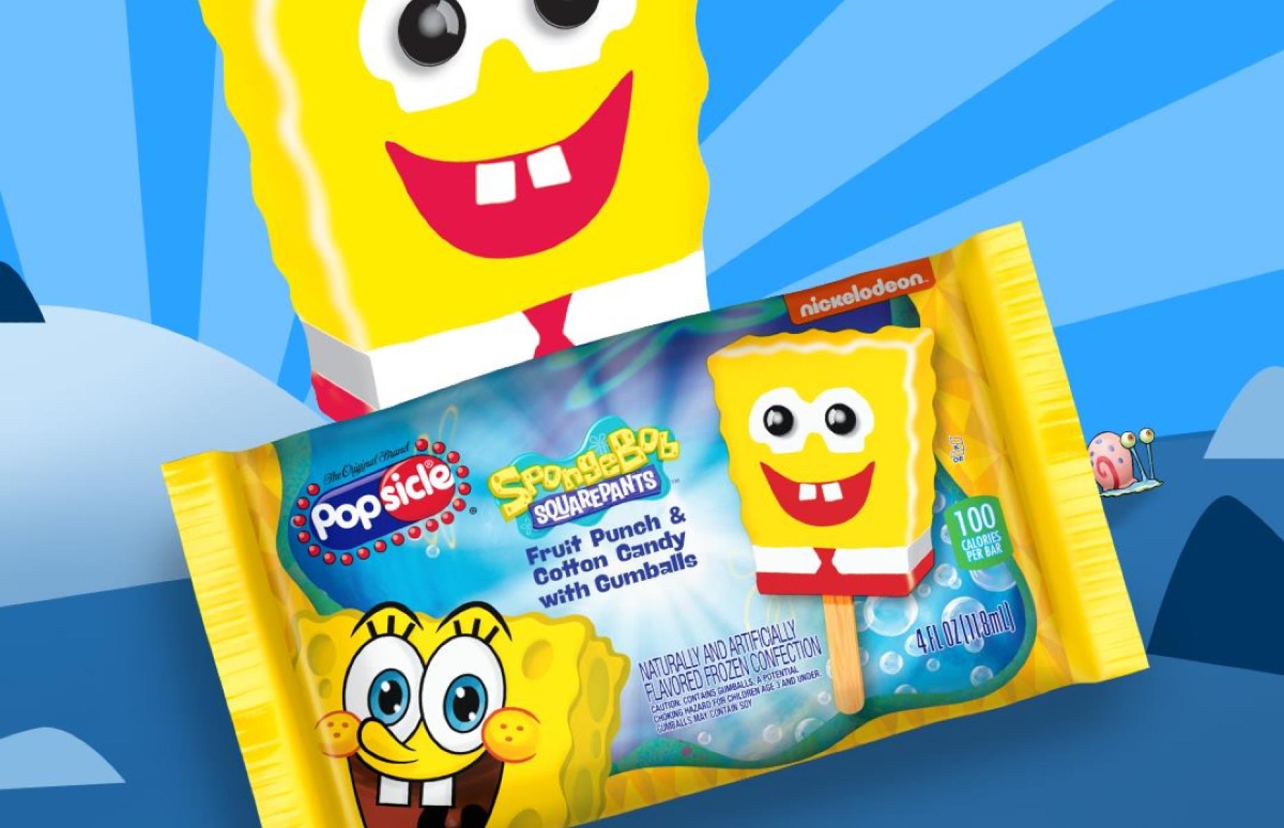 2000s: Spongebob Squarepants Popsicle