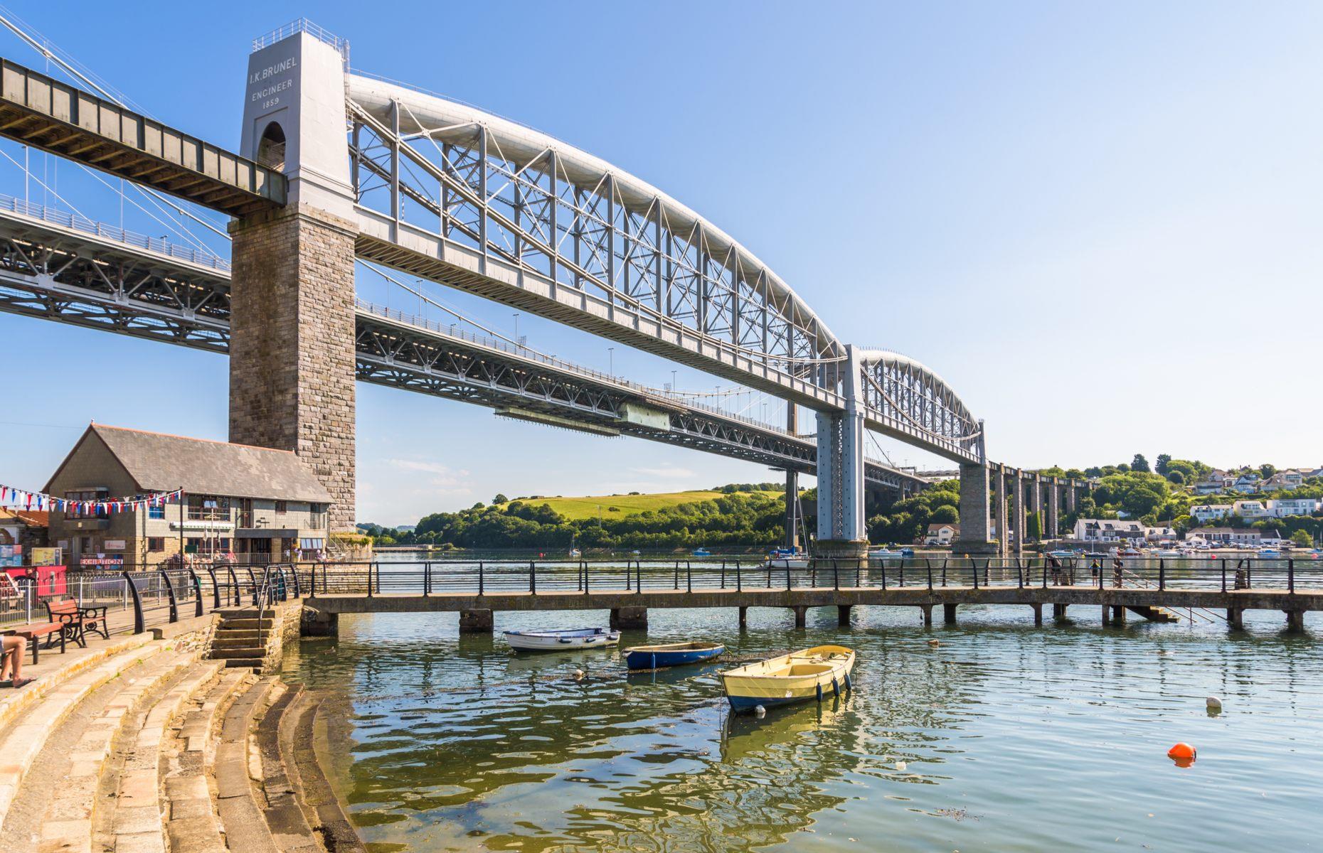 Royal Albert Bridge, Saltash, Cornwall