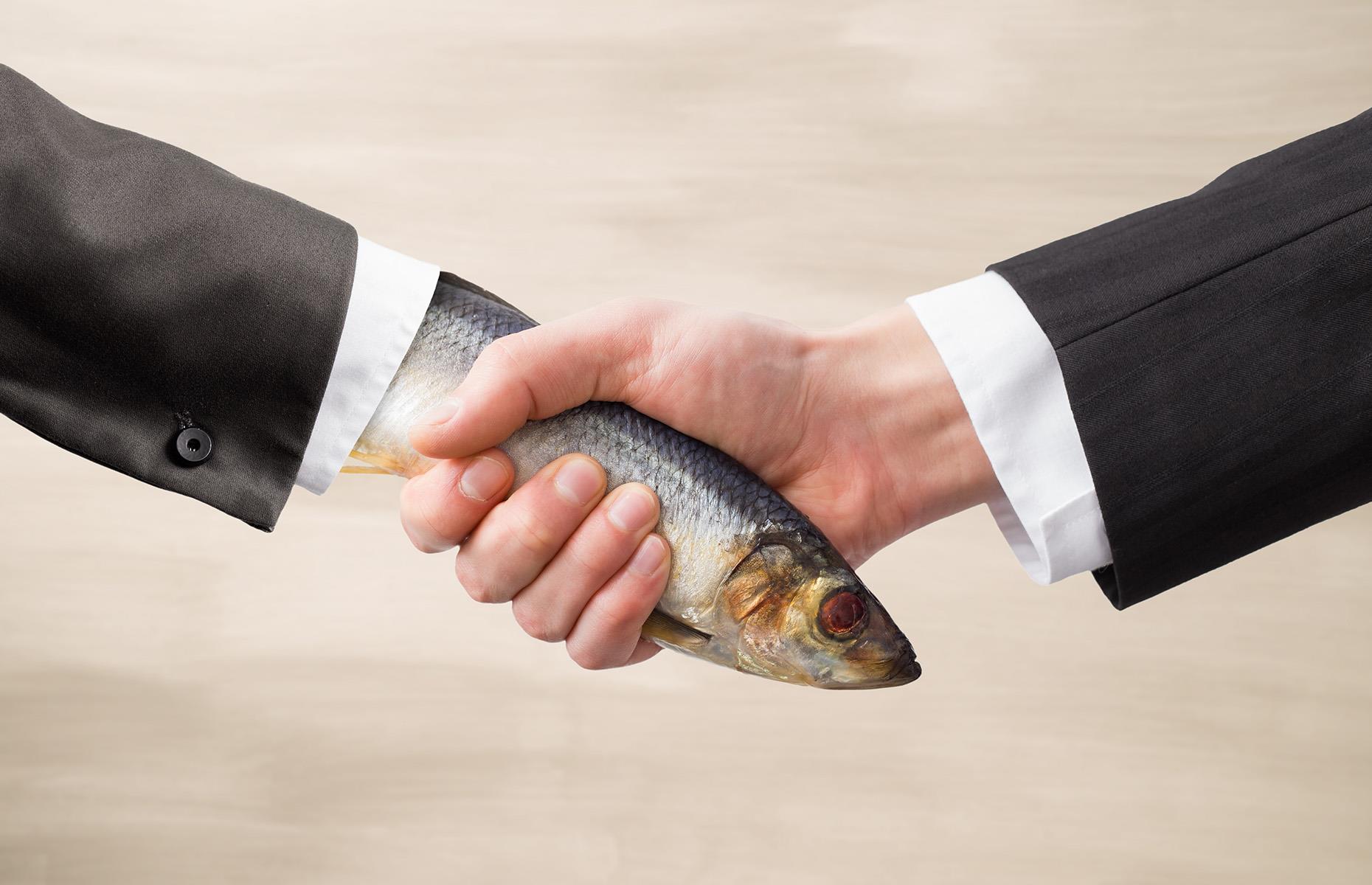 Frozen fish for freezers