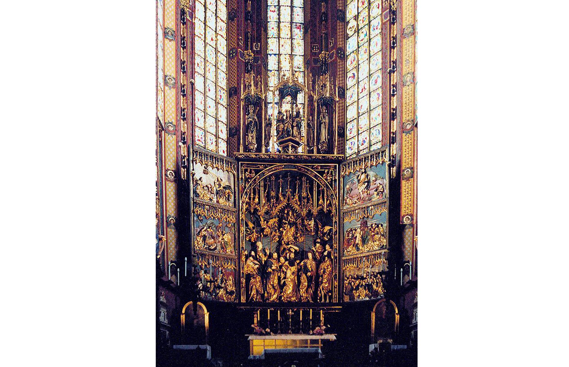 Altarpiece by Veit Stoss in Kraków 