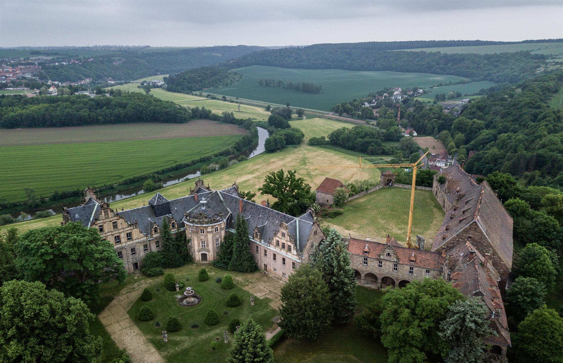 Schloss Vitzenburg, Querfurt, Sachsen-Anhalt, Deutschland