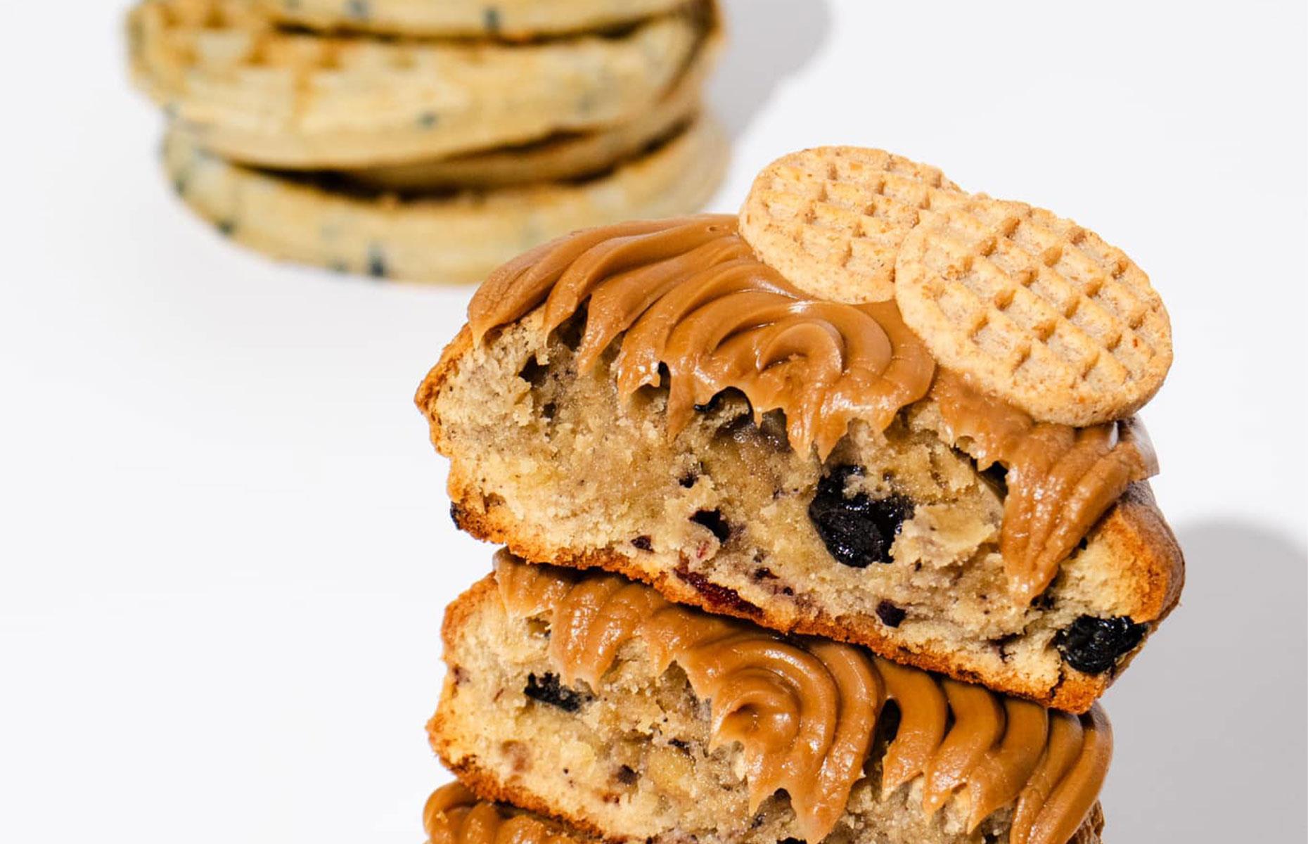 46. Blueberry Eggo Waffle Cookie