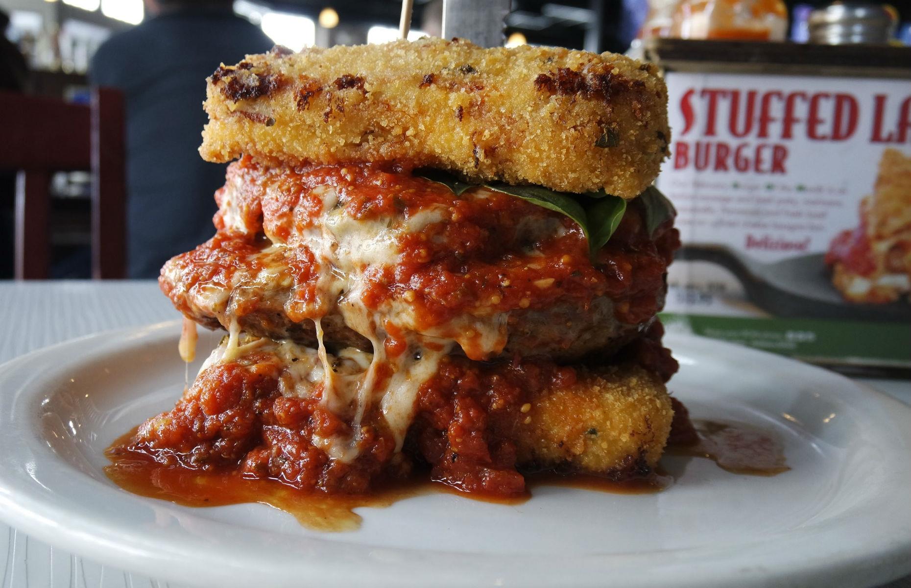 Lasagna burger