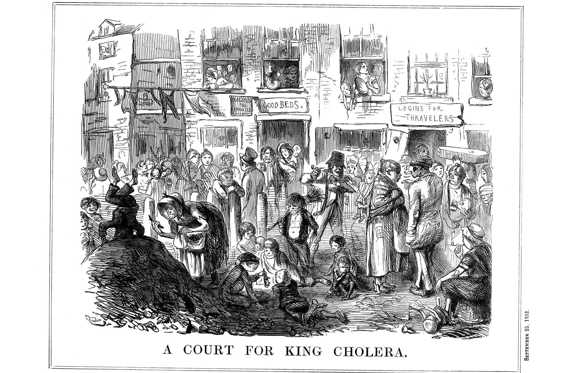 Third cholera pandemic: epidemiology