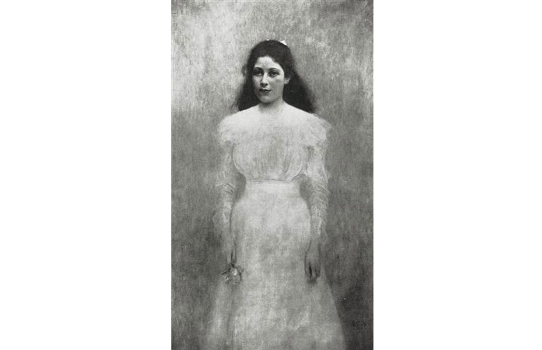 Portrait of Trude Steiner by Gustav Klimt 