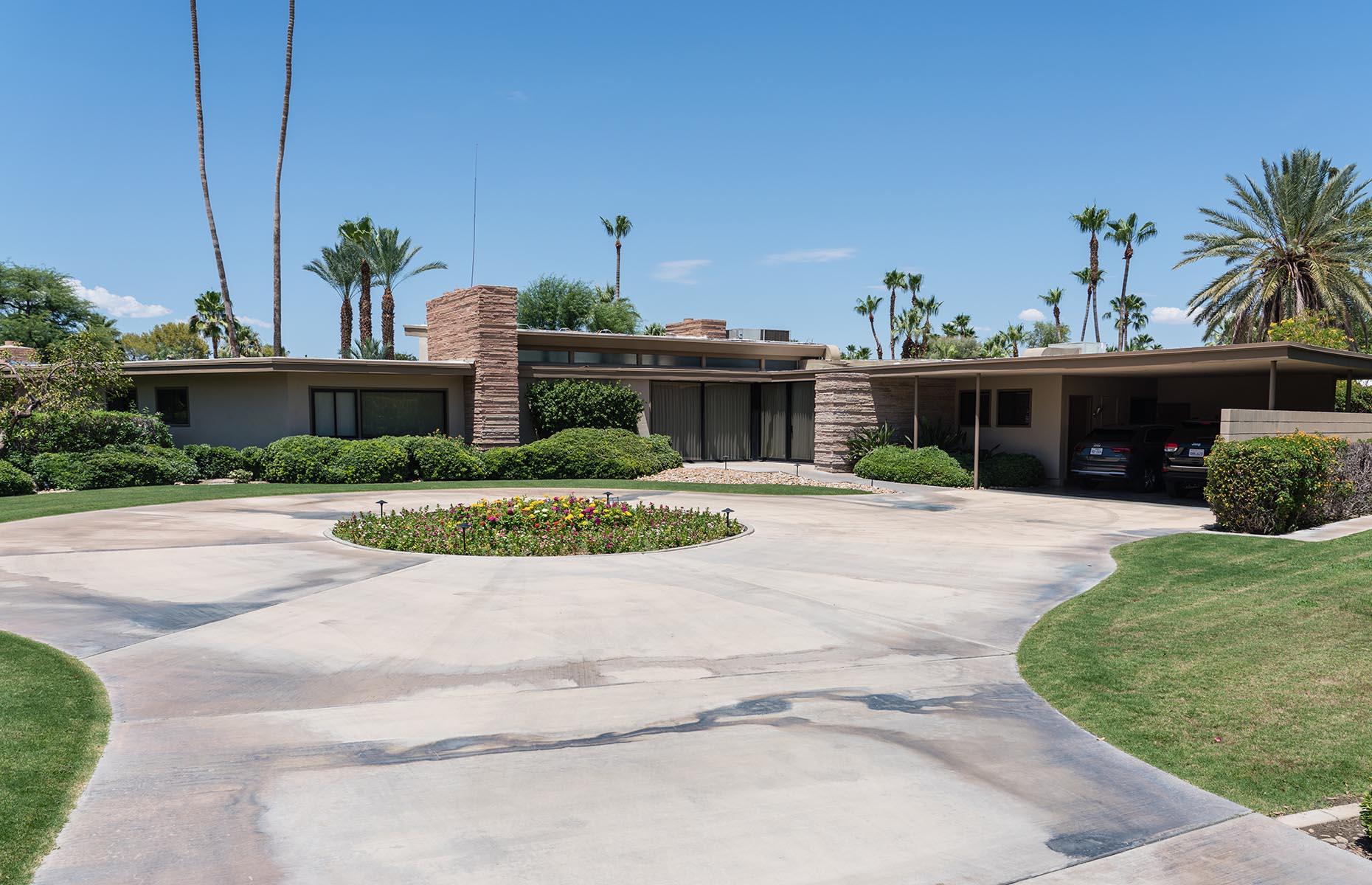Frank Sinatra's Palm Springs house, California, USA