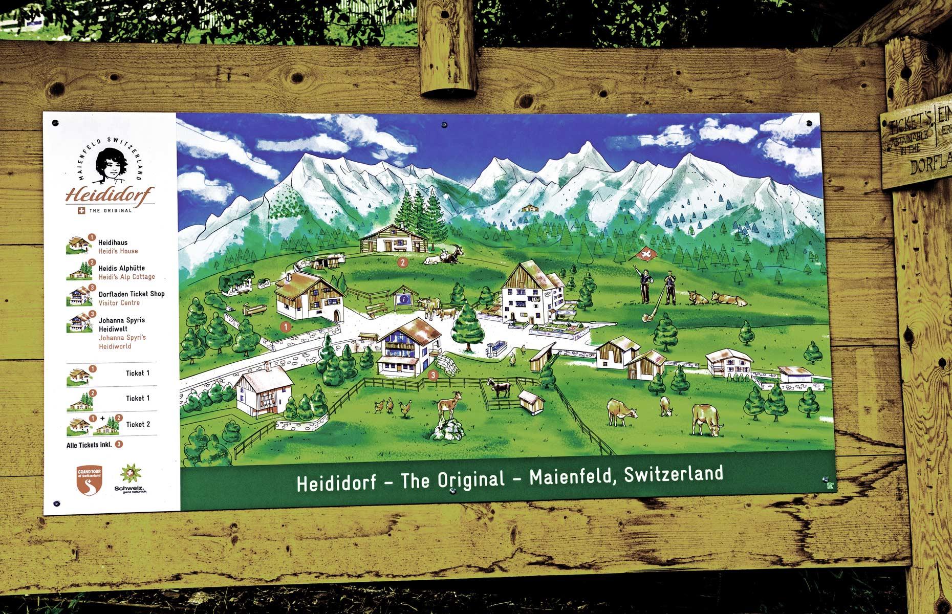 Heididorf / Maienfeld, Bündner Herrschaft, Switzerland