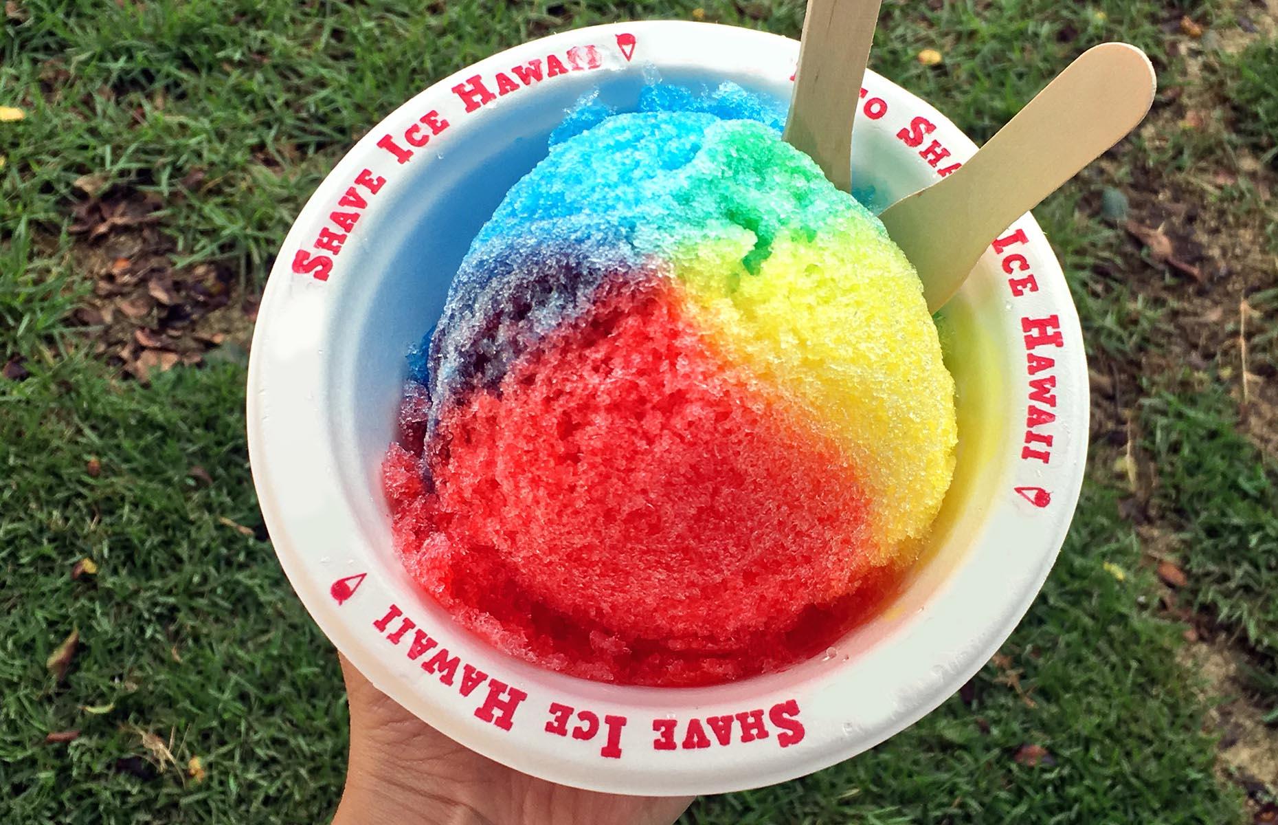 Hawaii: shave ice
