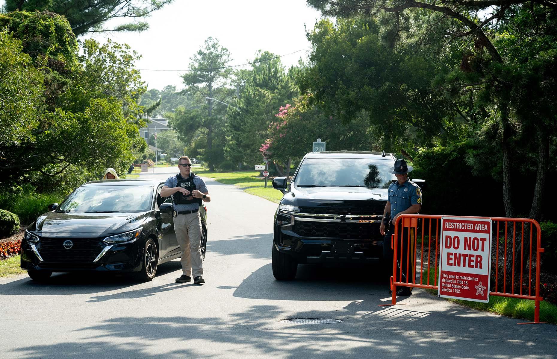 Biden's beach house bow out