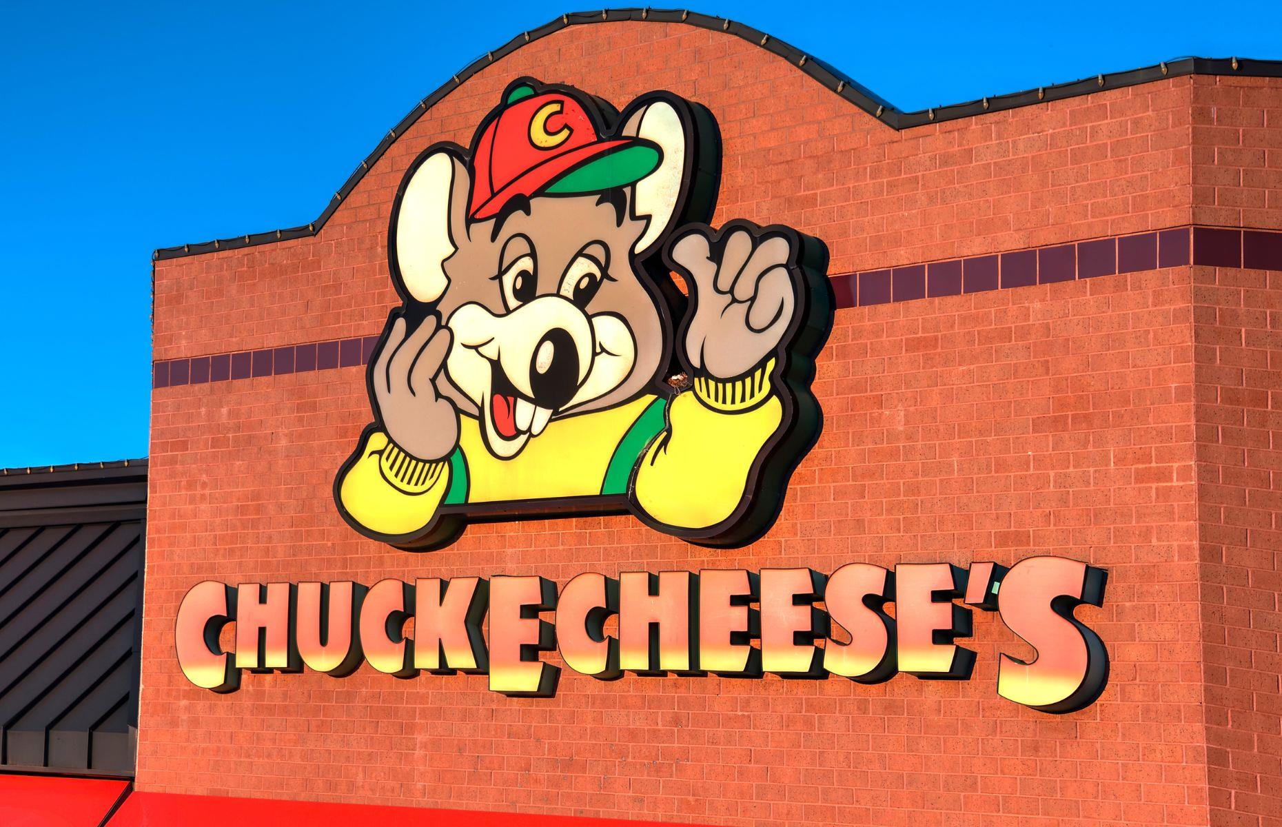 13. Chuck E. Cheese 