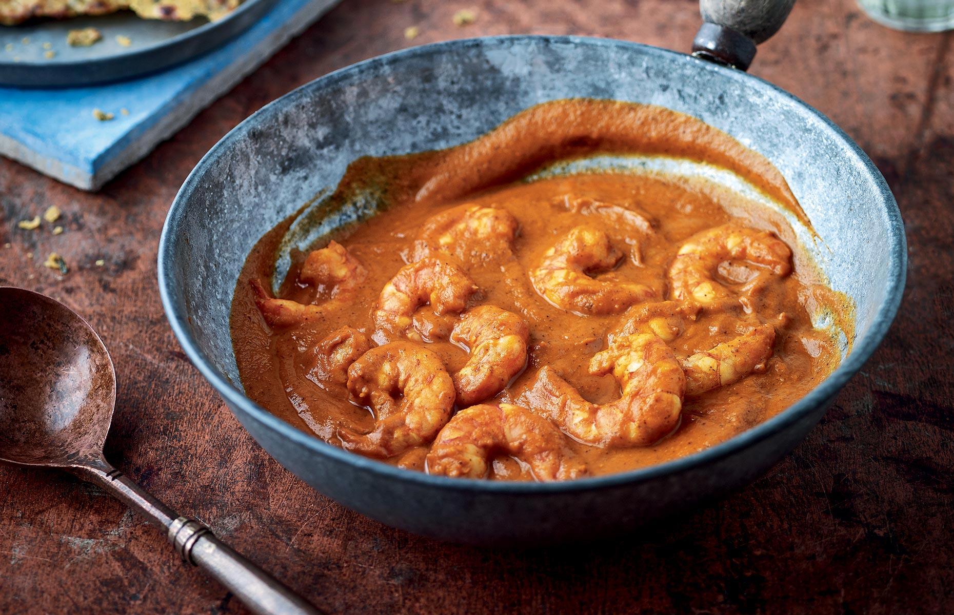 Mustard prawn curry 