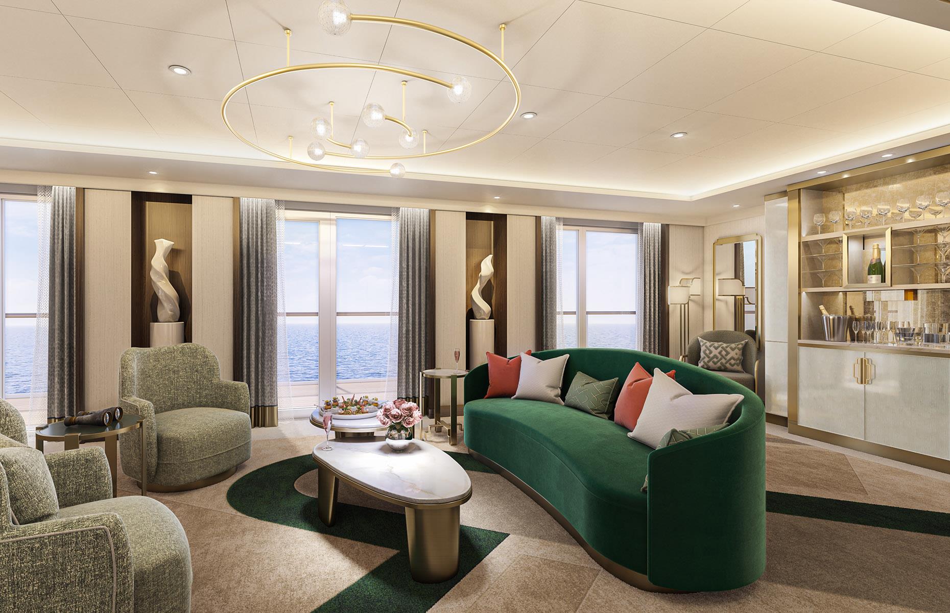 Grand Suite, Queen Anne, Cunard