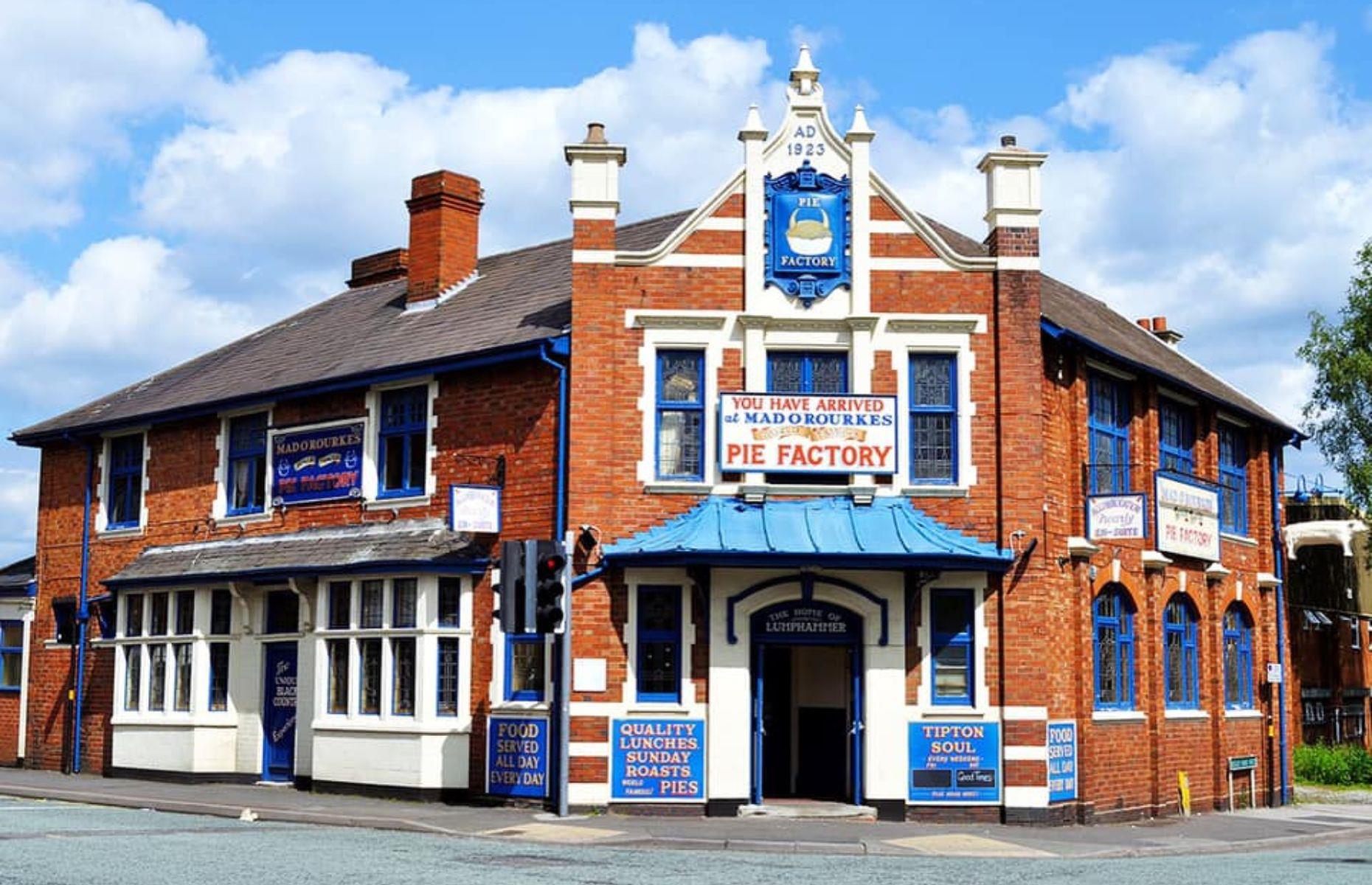 36. West Midlands: Mad O'Rourke's Pie Factory, Tipton, Sandwell