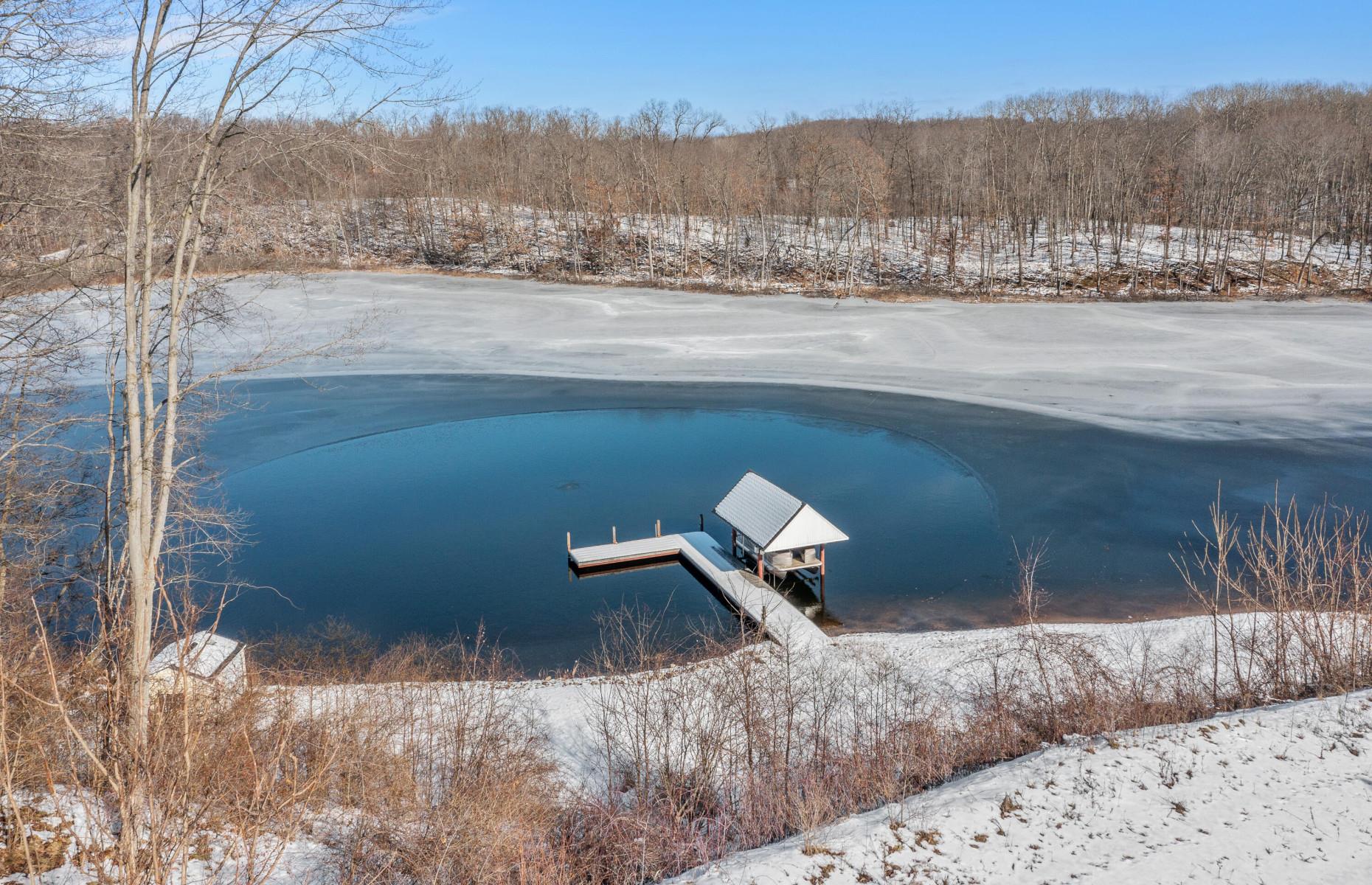 A private lake