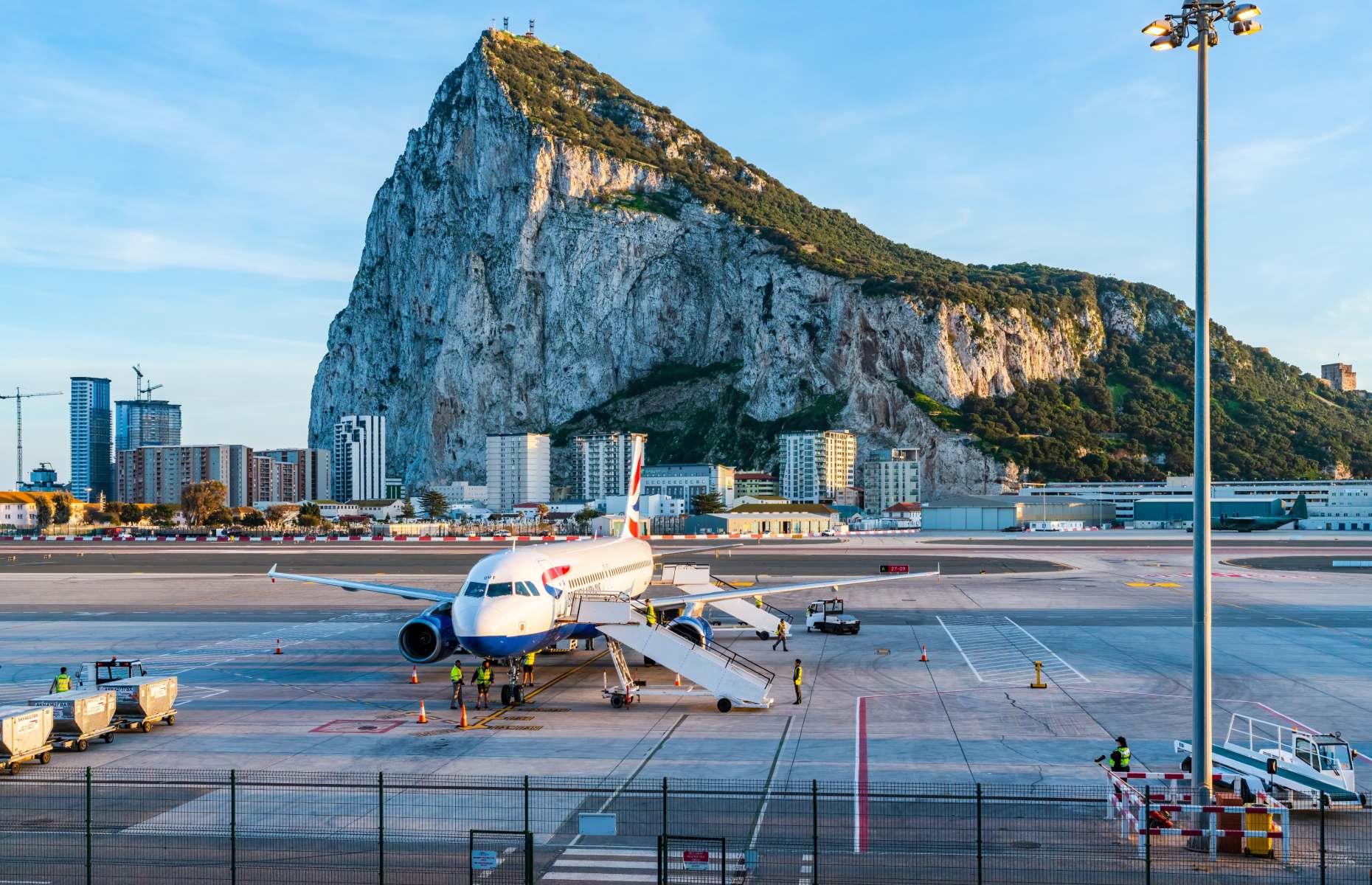 Gibraltar International Airport, Gibraltar, British Overseas Territory