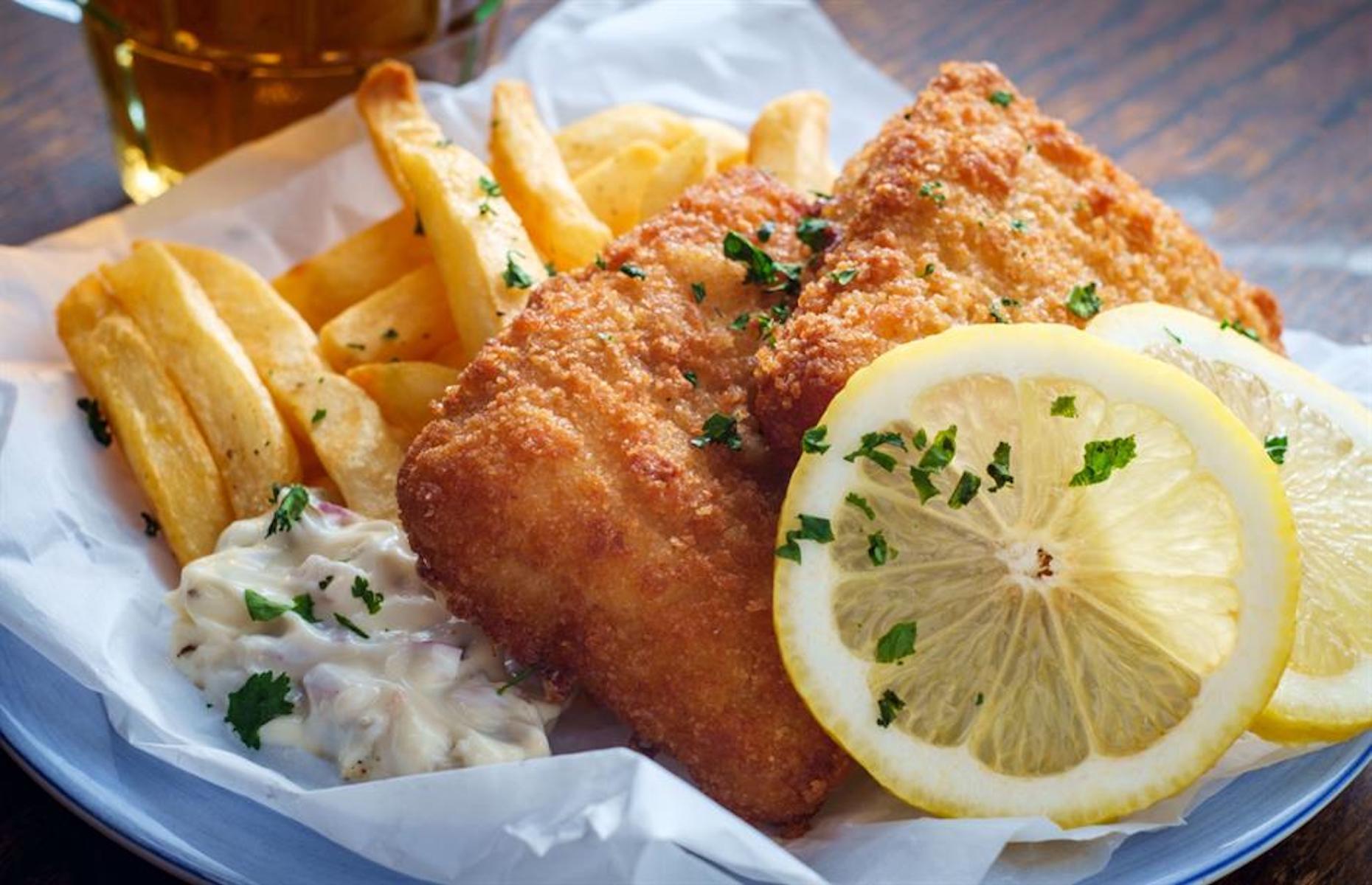 18. Fish and chips, UK
