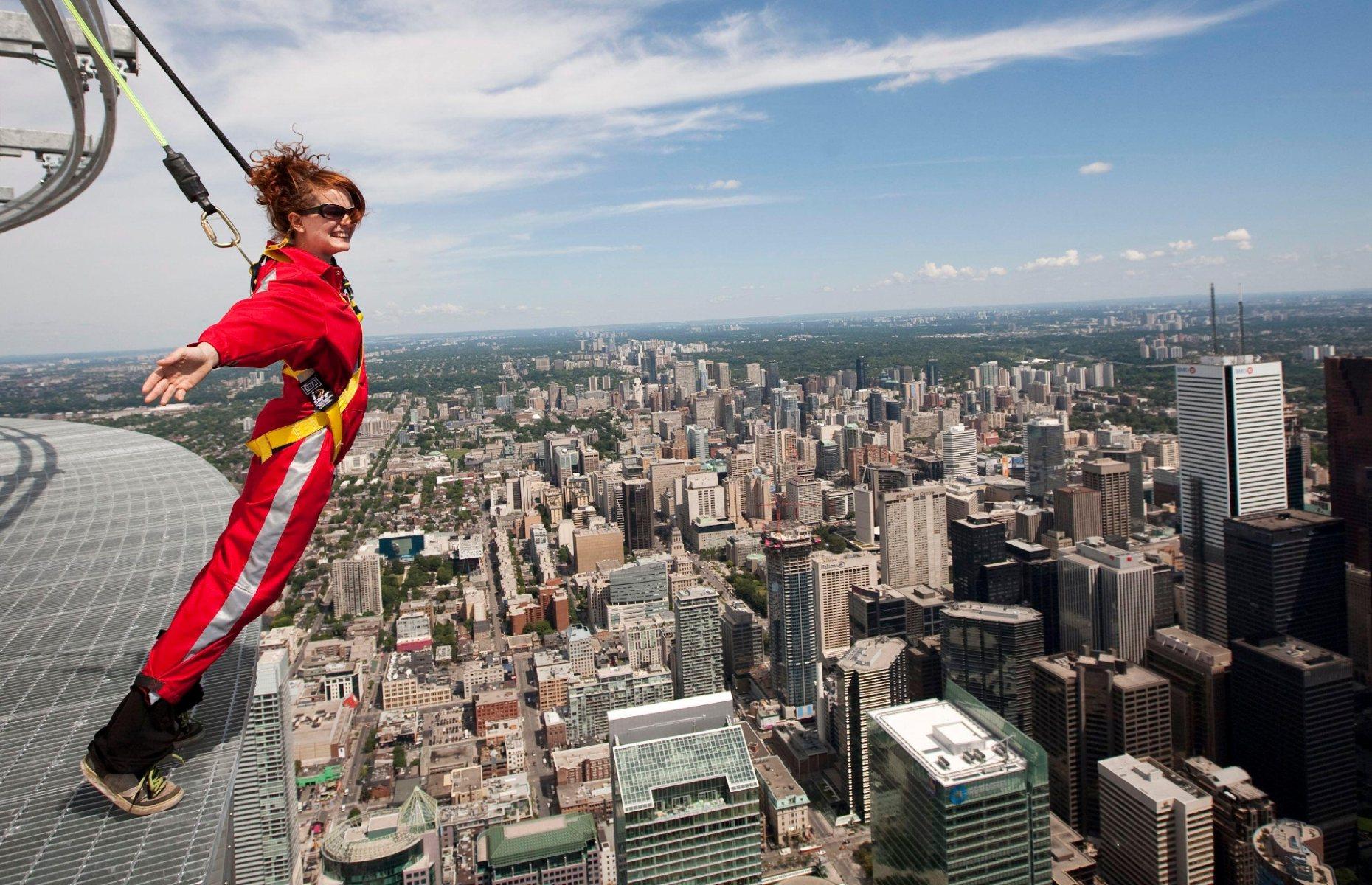 1. EdgeWalk at the CN Tower, Ontario, Canada 