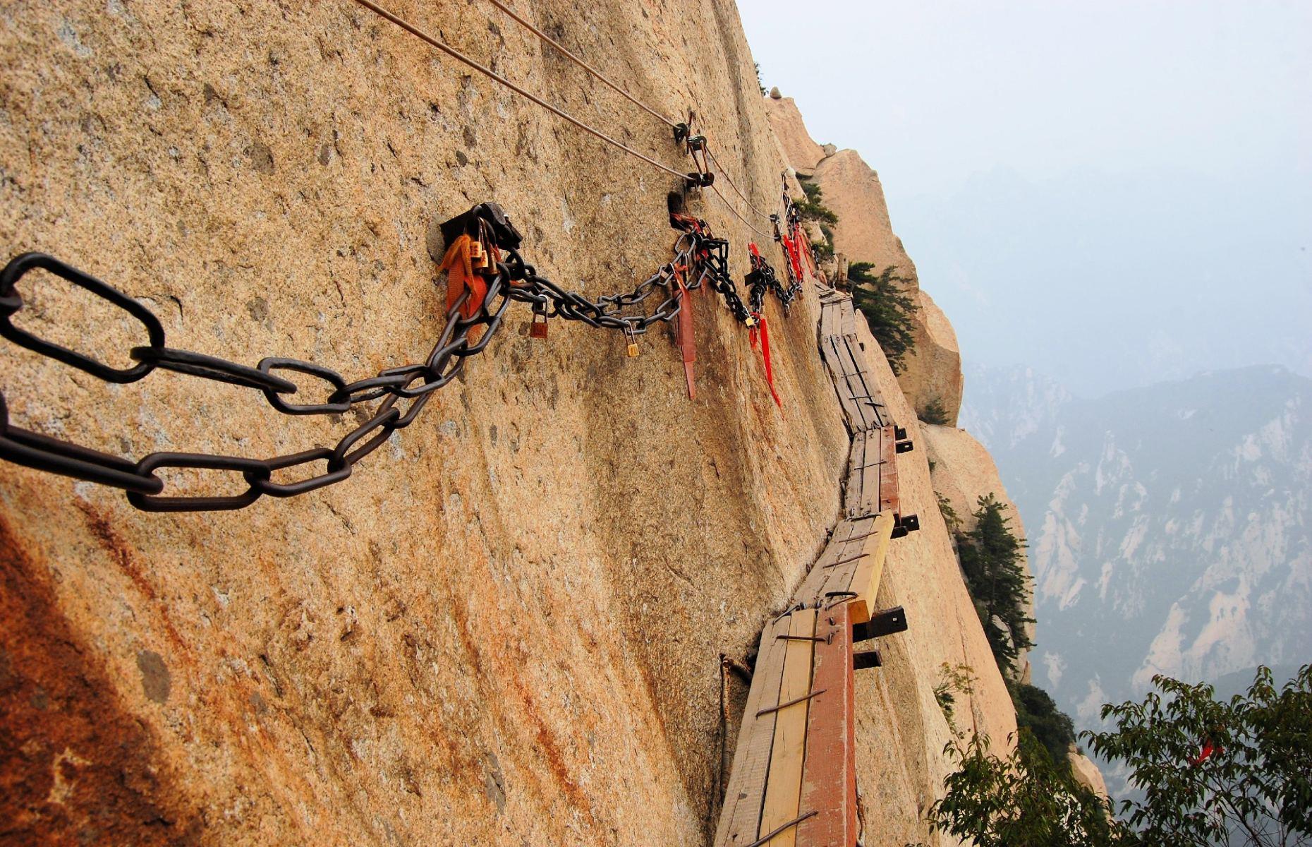 8. Mount Huashan, China