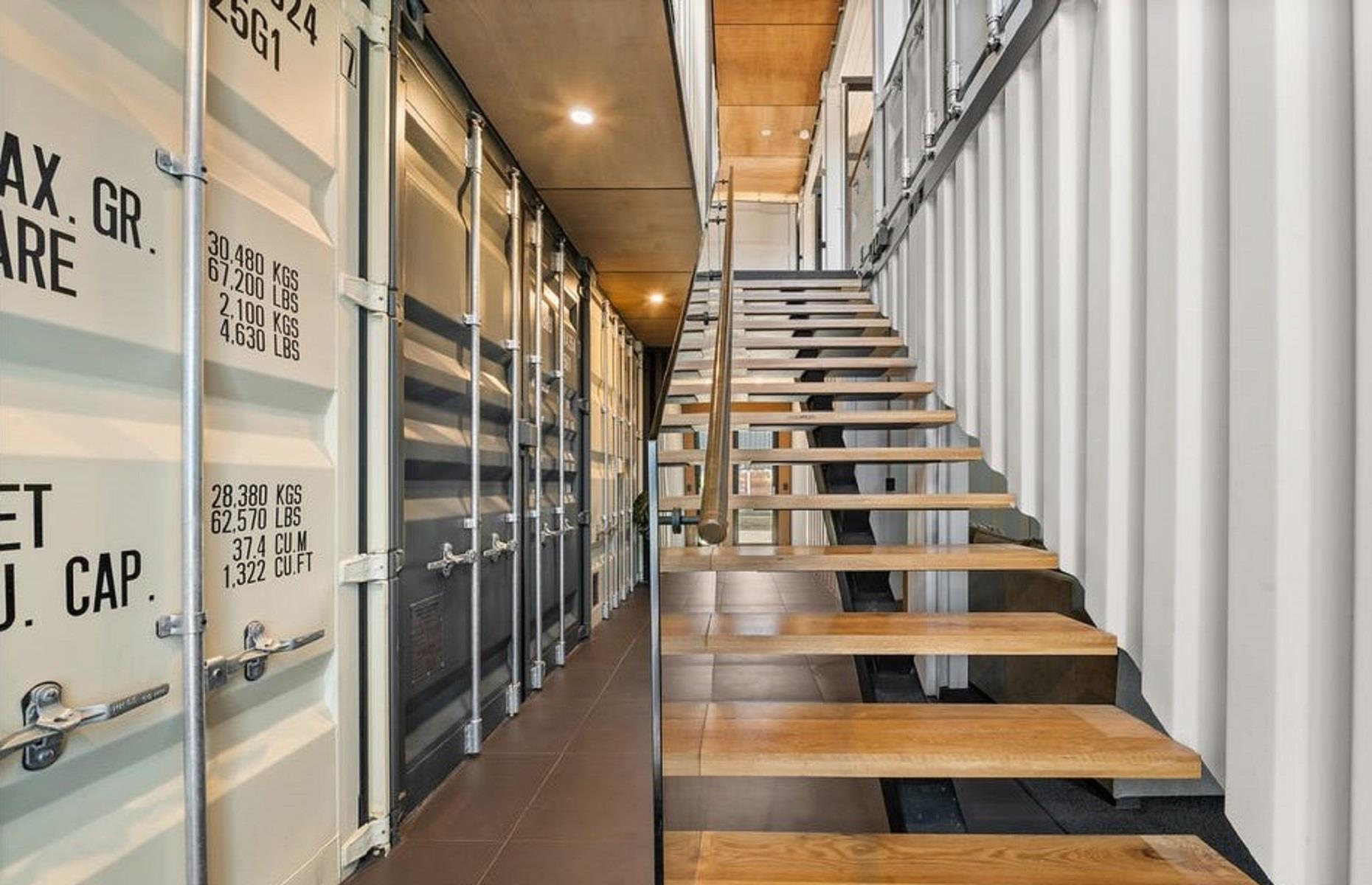 Maison container à Googong, Nouvelle-Galles du Sud, Australie