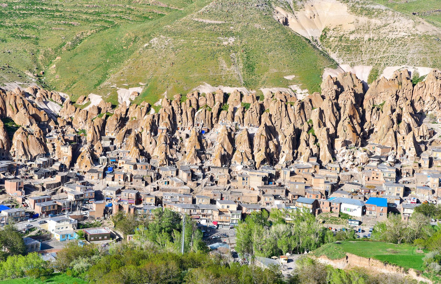 Klippenhäuser von Kandovan, Osku, Iran