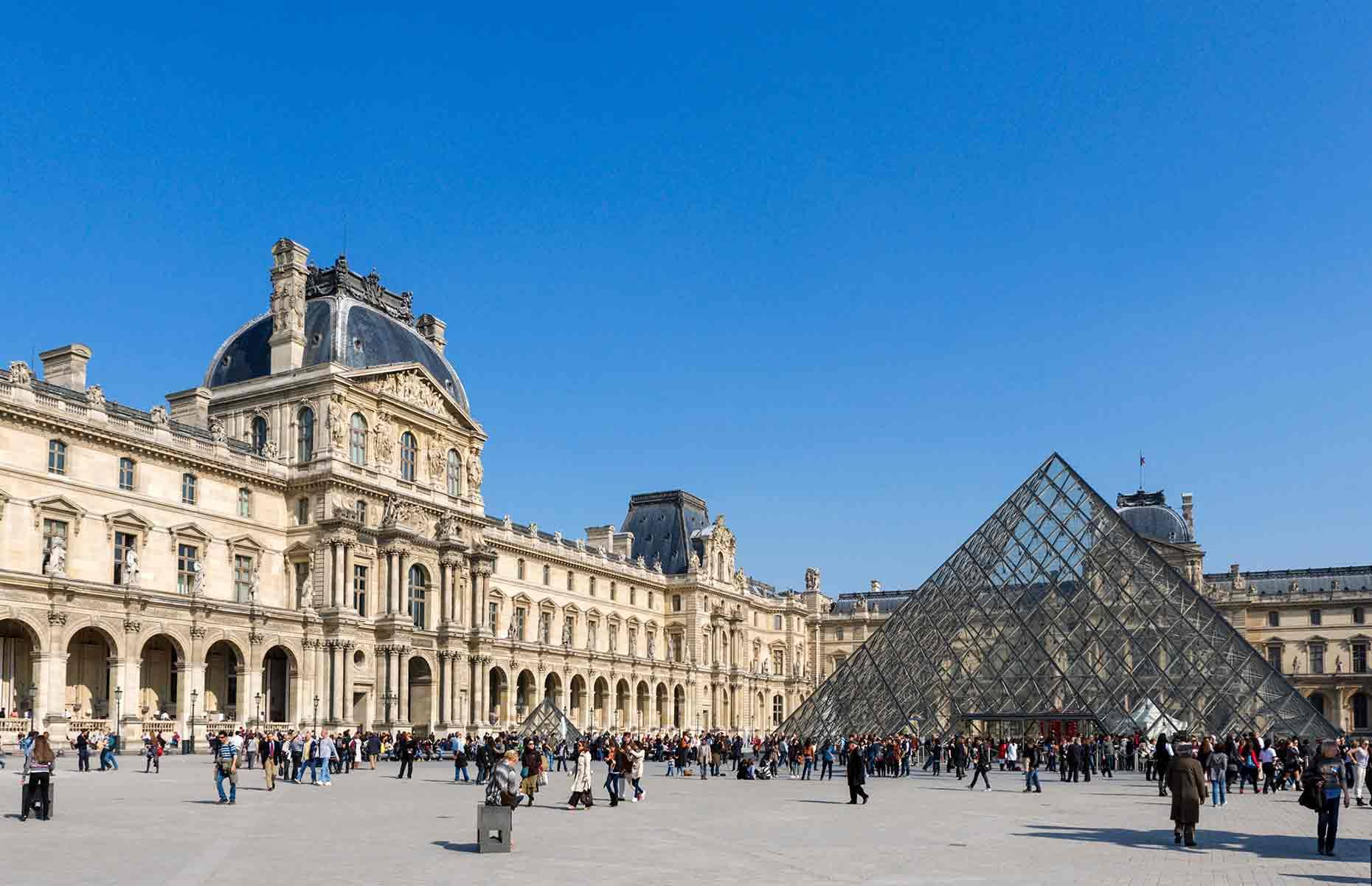 Versteckte Gemächer im Louvre, Paris, Frankreich