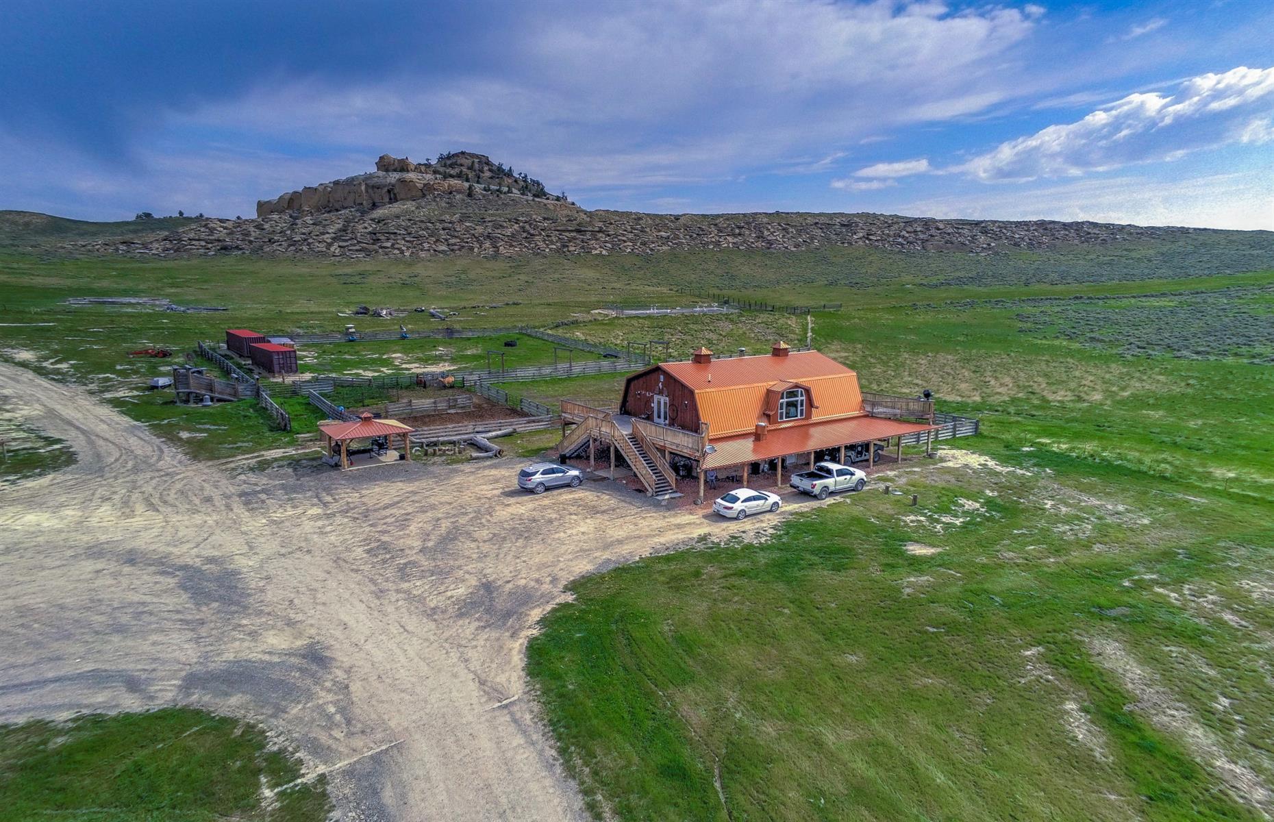 Kanye's Wyoming ranch retreat