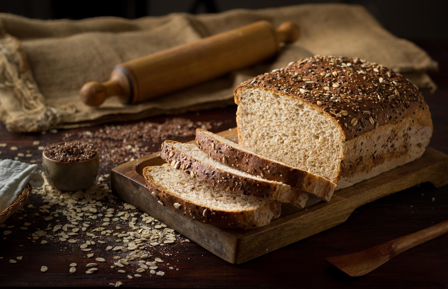 Seeded bread