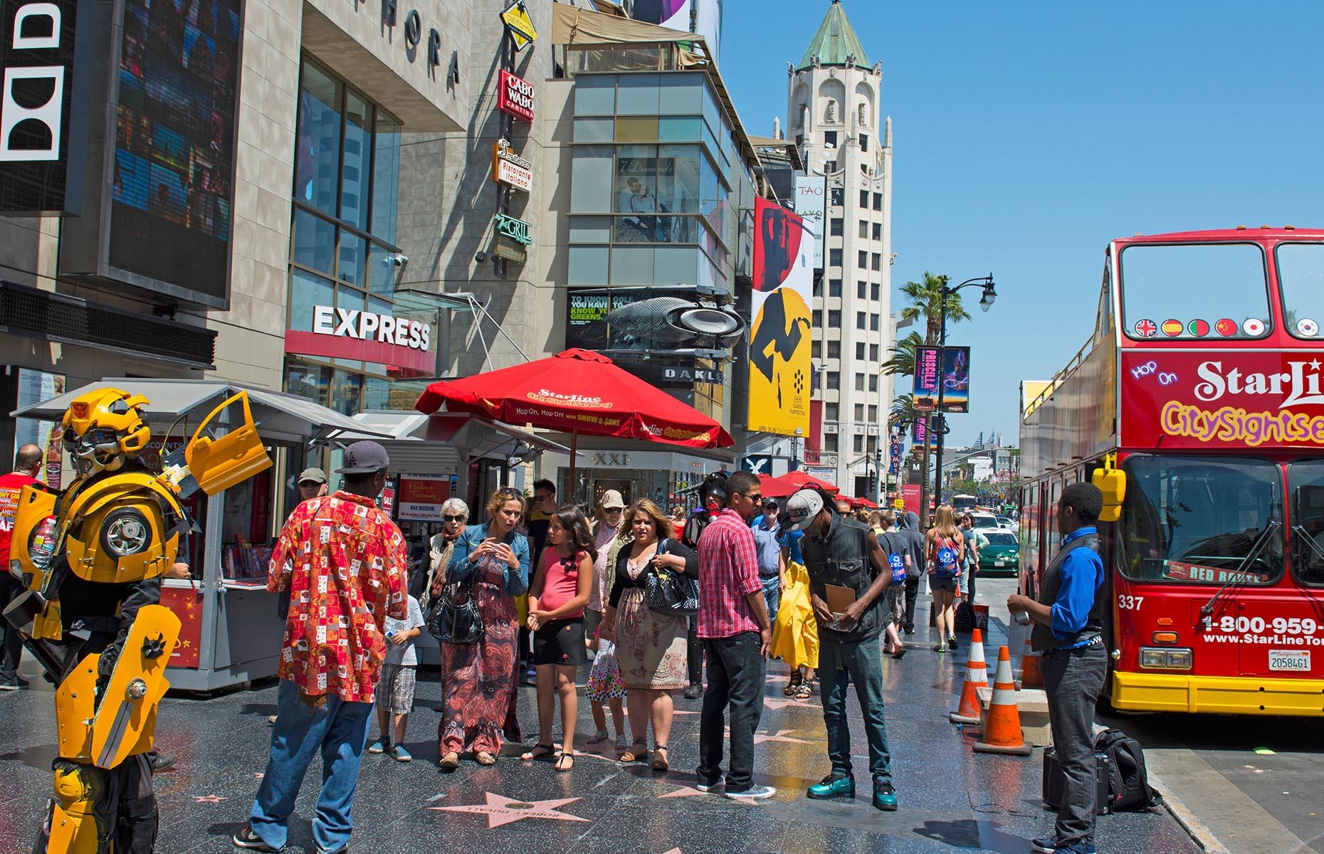 Skip Hollywood Boulevard and hike to the Hollywood Sign