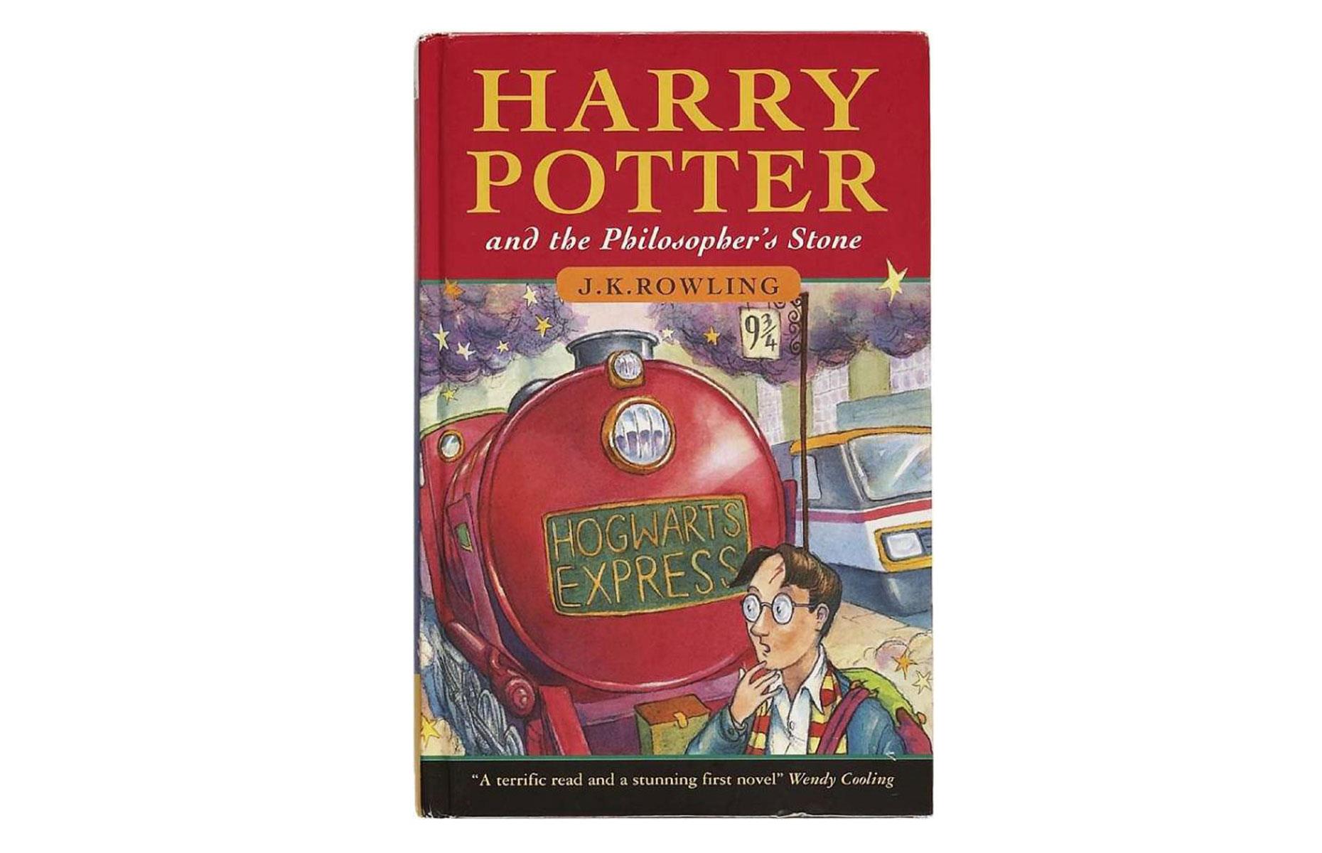 Harry Potter and the Philosopher’s Stone by JK Rowling first edition copy: up to $158,315 (£118,812)