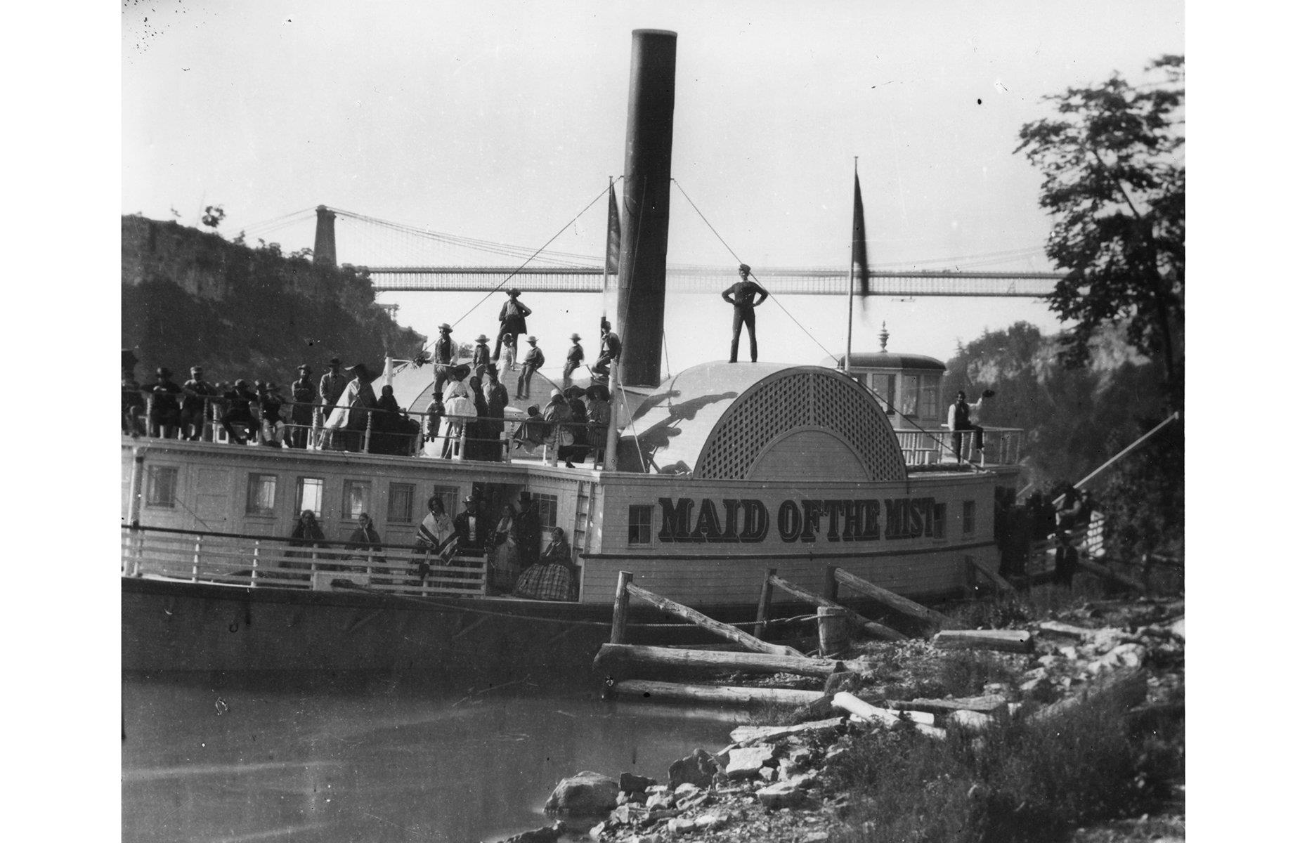 The first Maid of the Mist