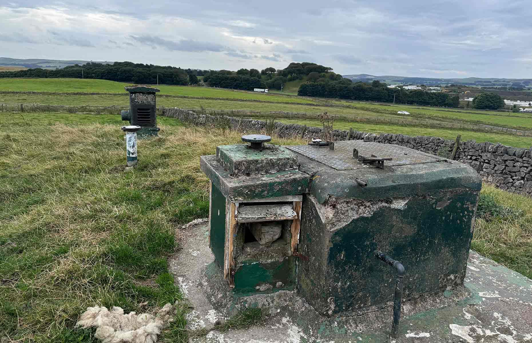 Royal Observer Corps nuclear bunker, Derbyshire, UK: £15,000 (€17.8k/$19.6k)