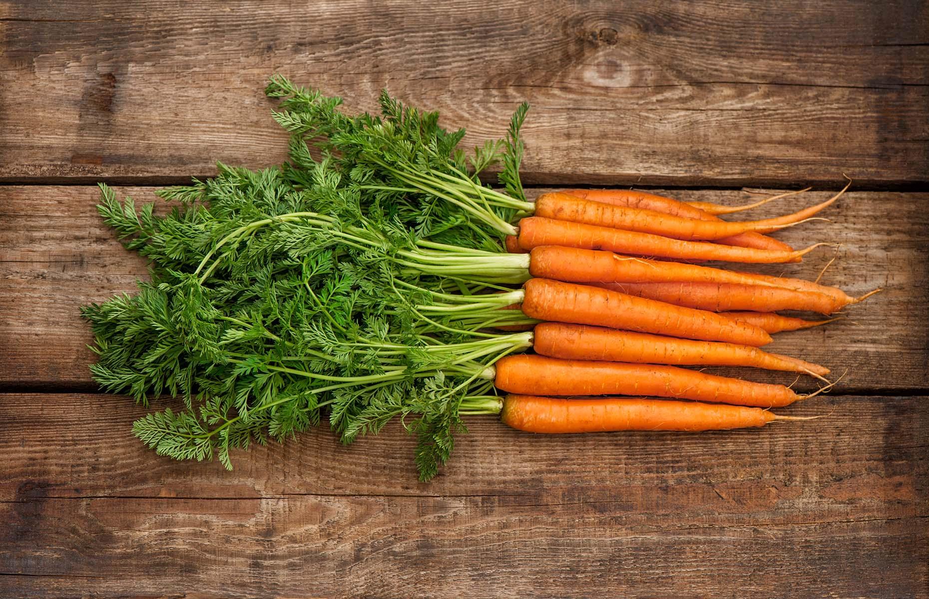 6. Eating carrots improves your eyesight