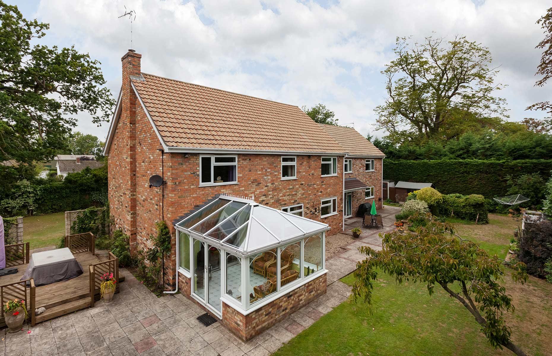 Build a conservatory: estimated loss, £10,334