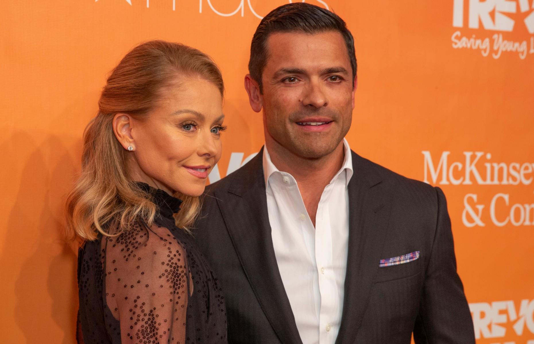 Kelly Ripa and Mark Consuelos