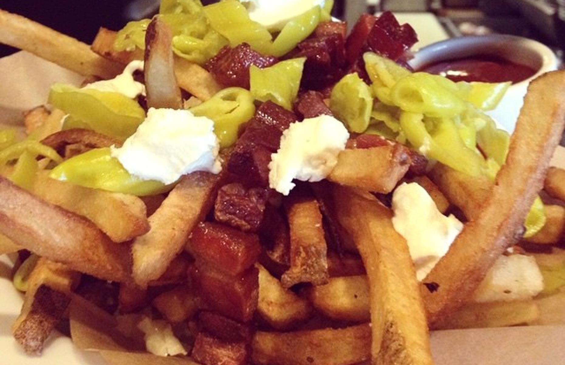 Washington: dirty dirty fries, Pickled Fish, Long Beach