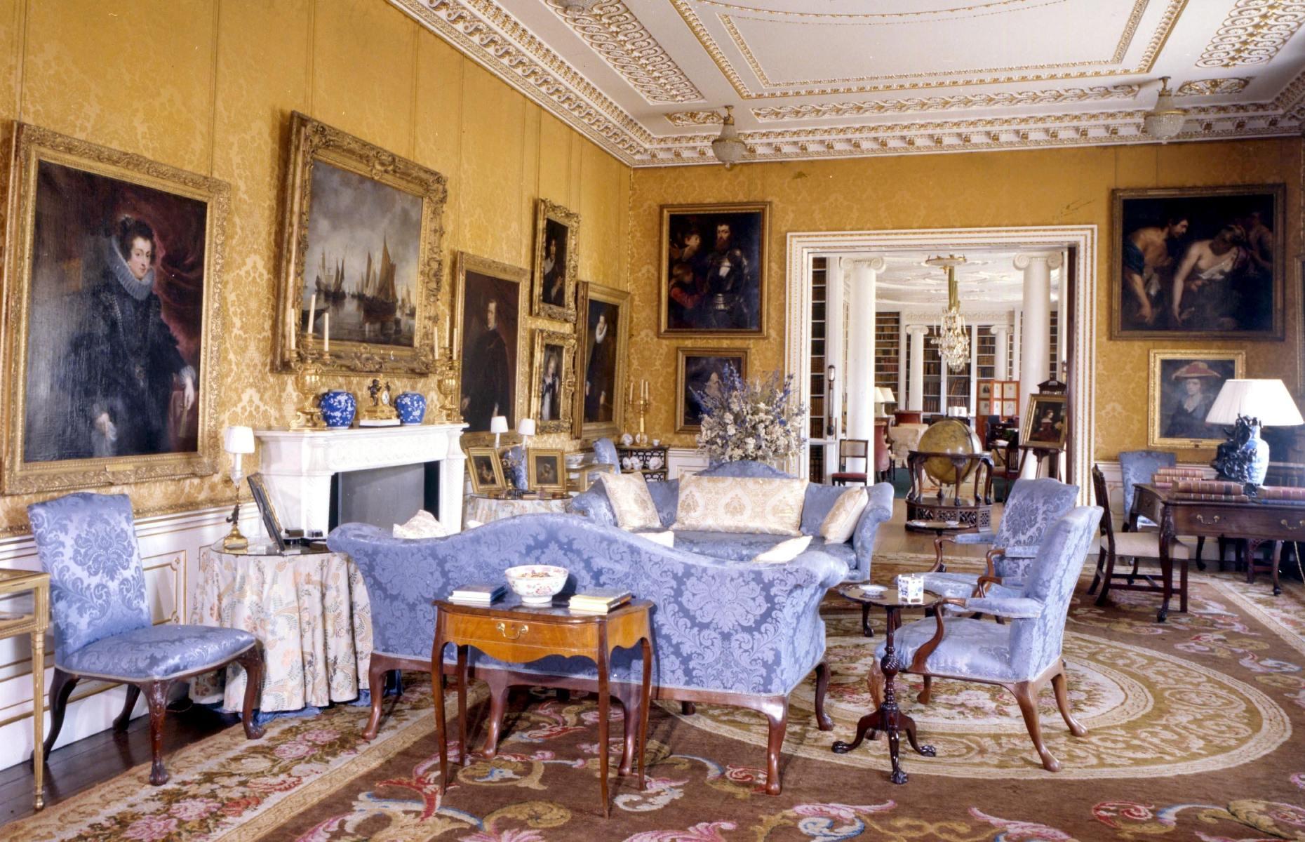 Althorp's Yellow Drawing Room