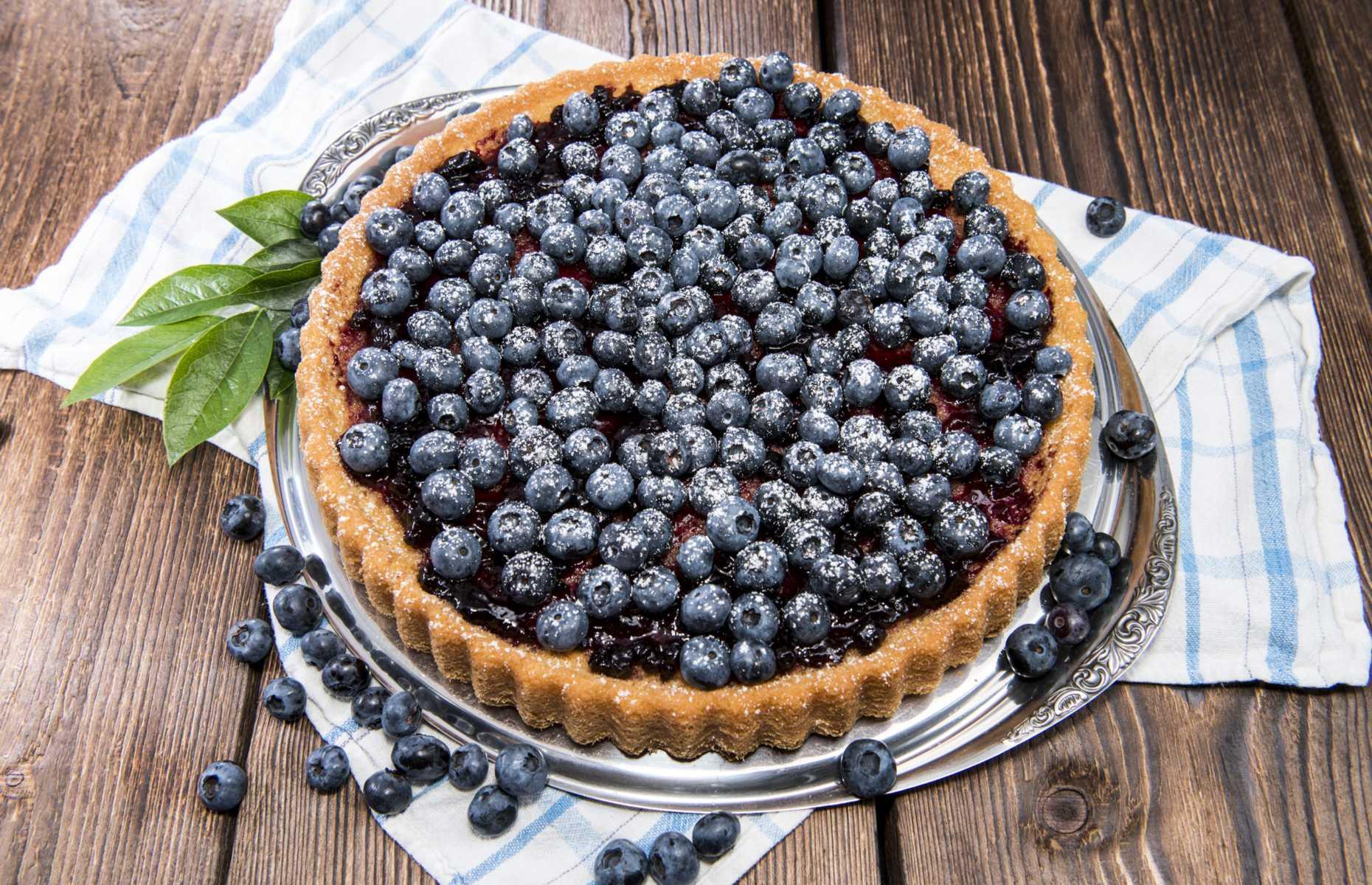 Blueberry pie