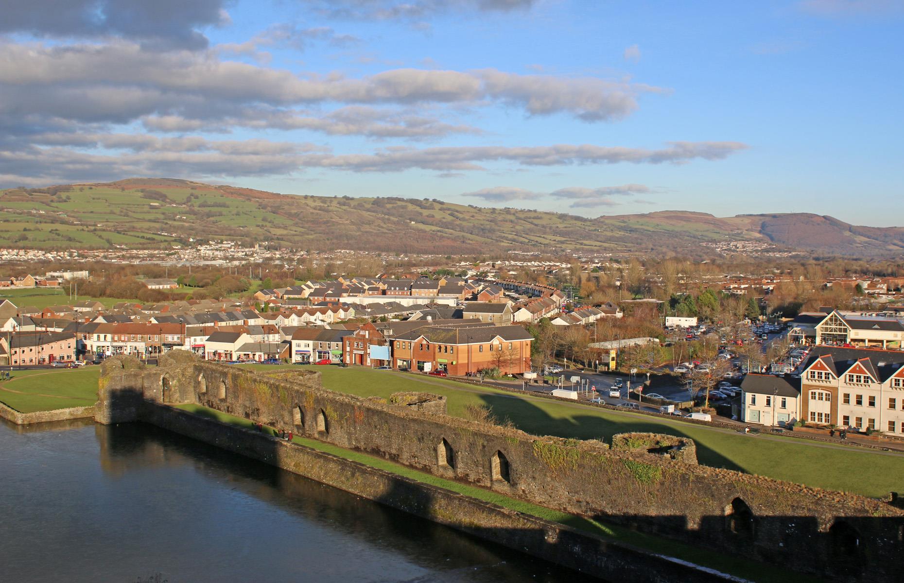 10th cheapest: Caerphilly £250,715