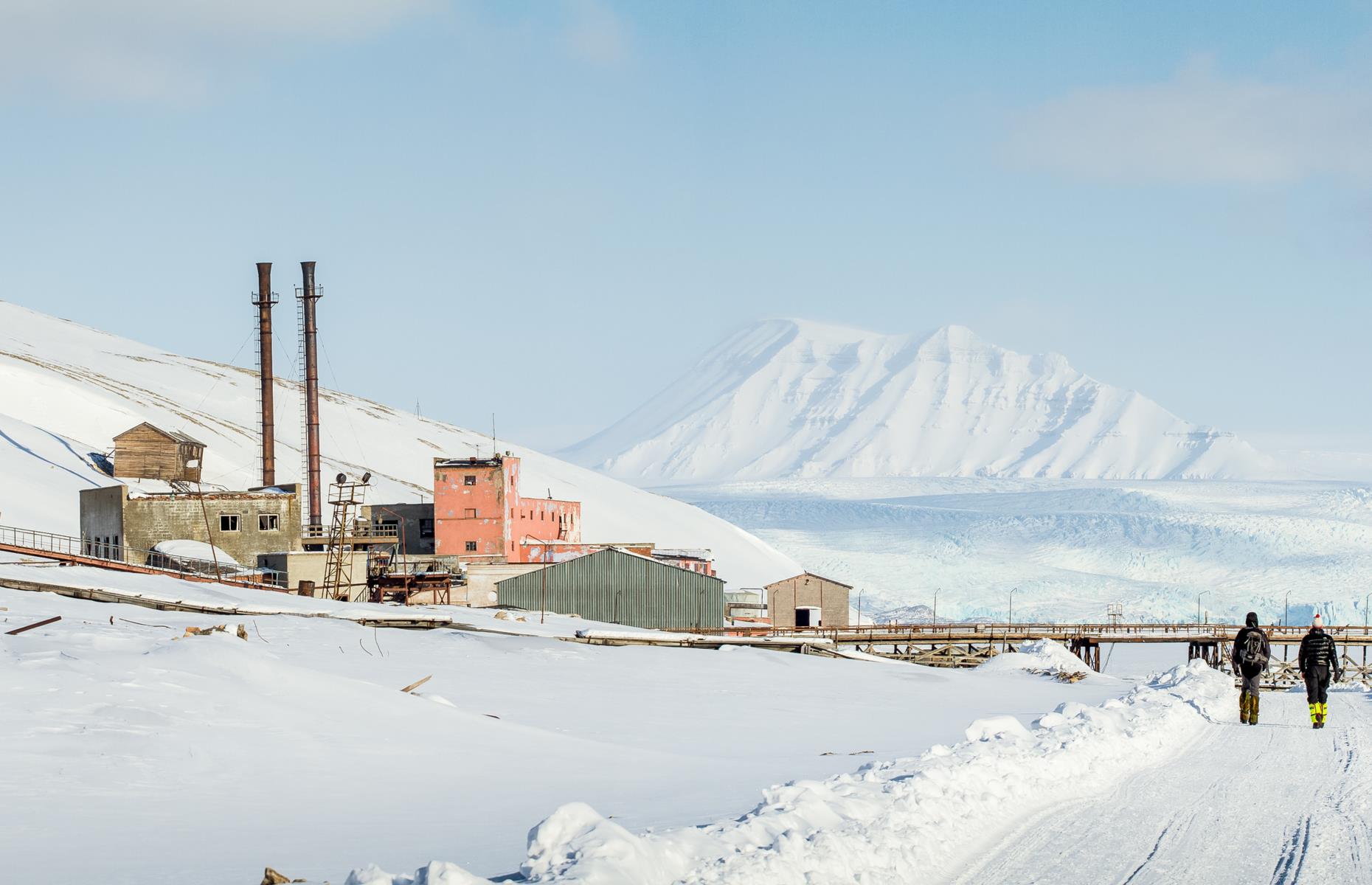 Pyramiden mine, Svalbard, Norway