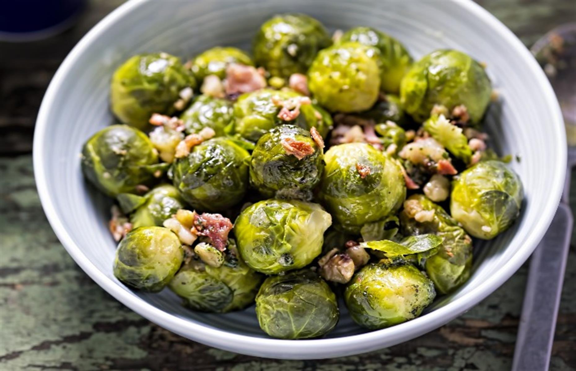 Brussels sprouts with bacon