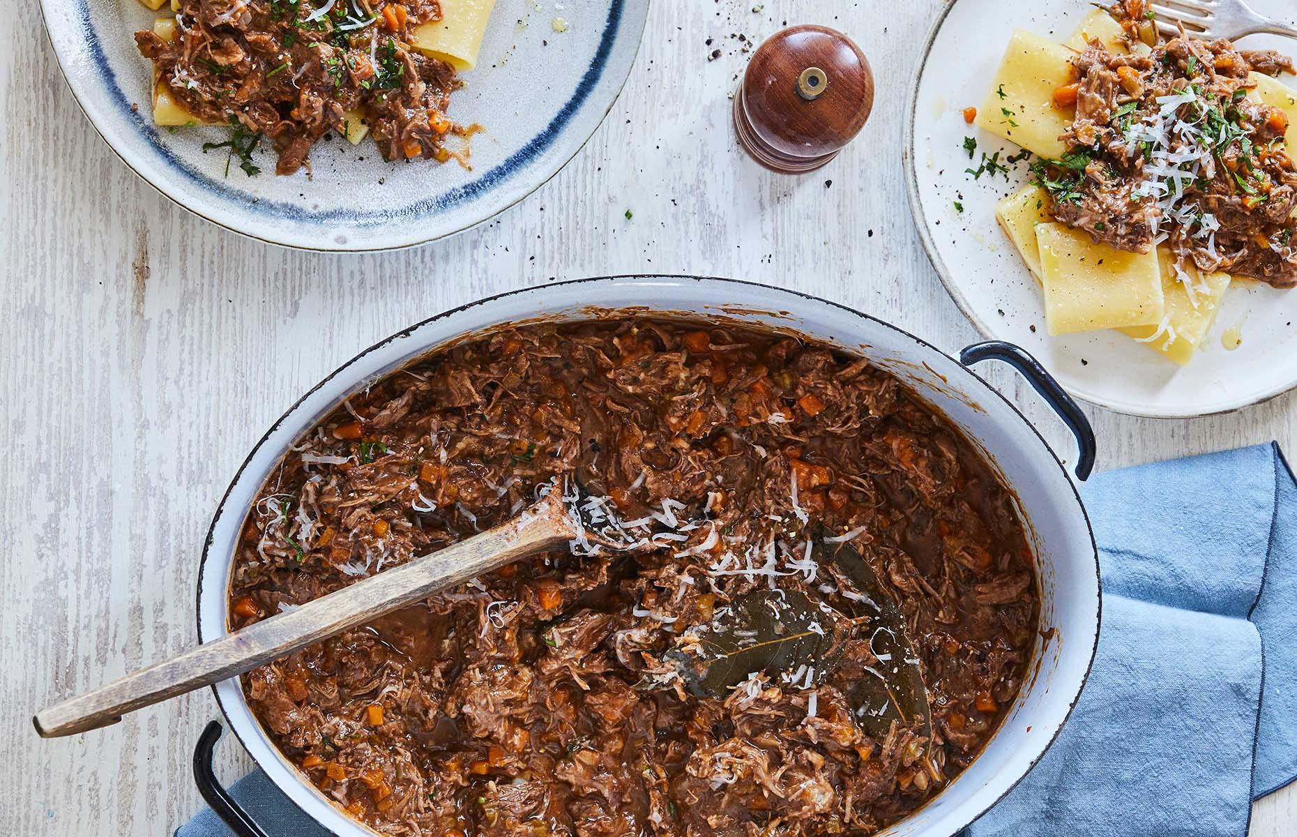 Beef shin ragù