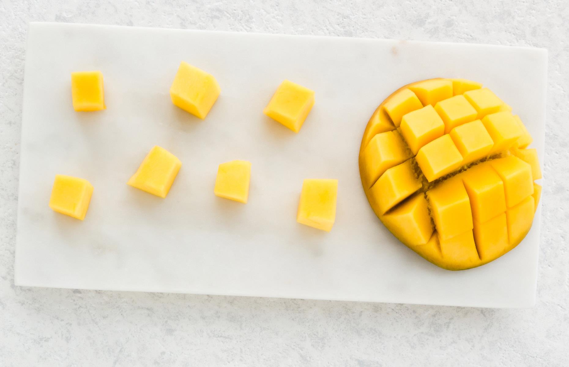 Freeze fruit in a single layer to stop it sticking