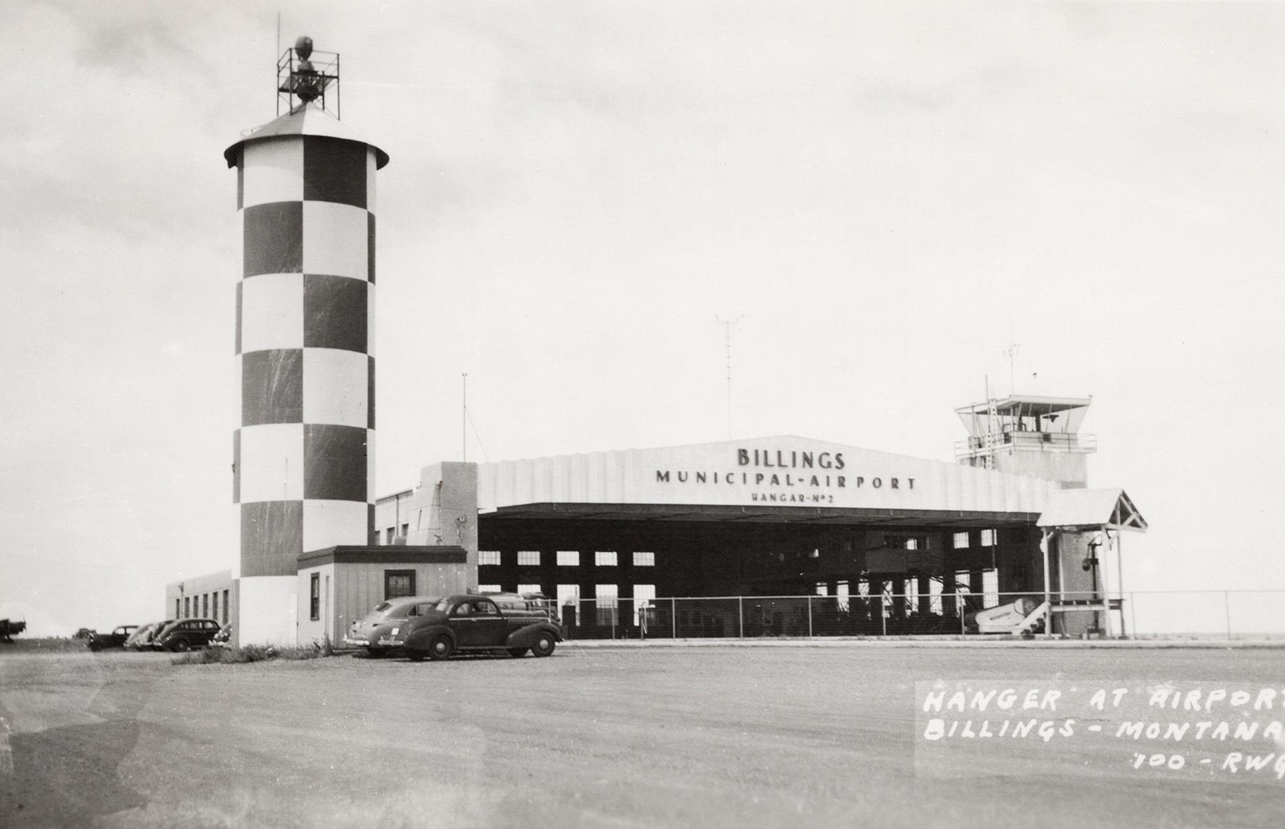 1940s: Billings Municipal Airport, Billings, Montana