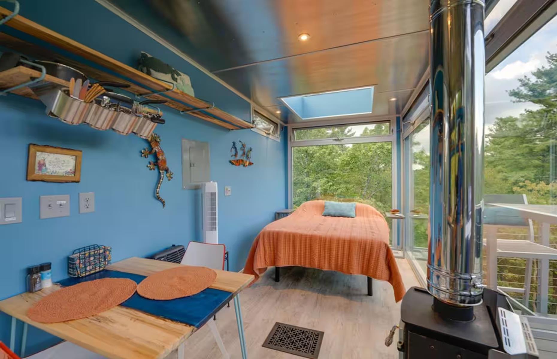 River Forest Lookout, Georgia, USA