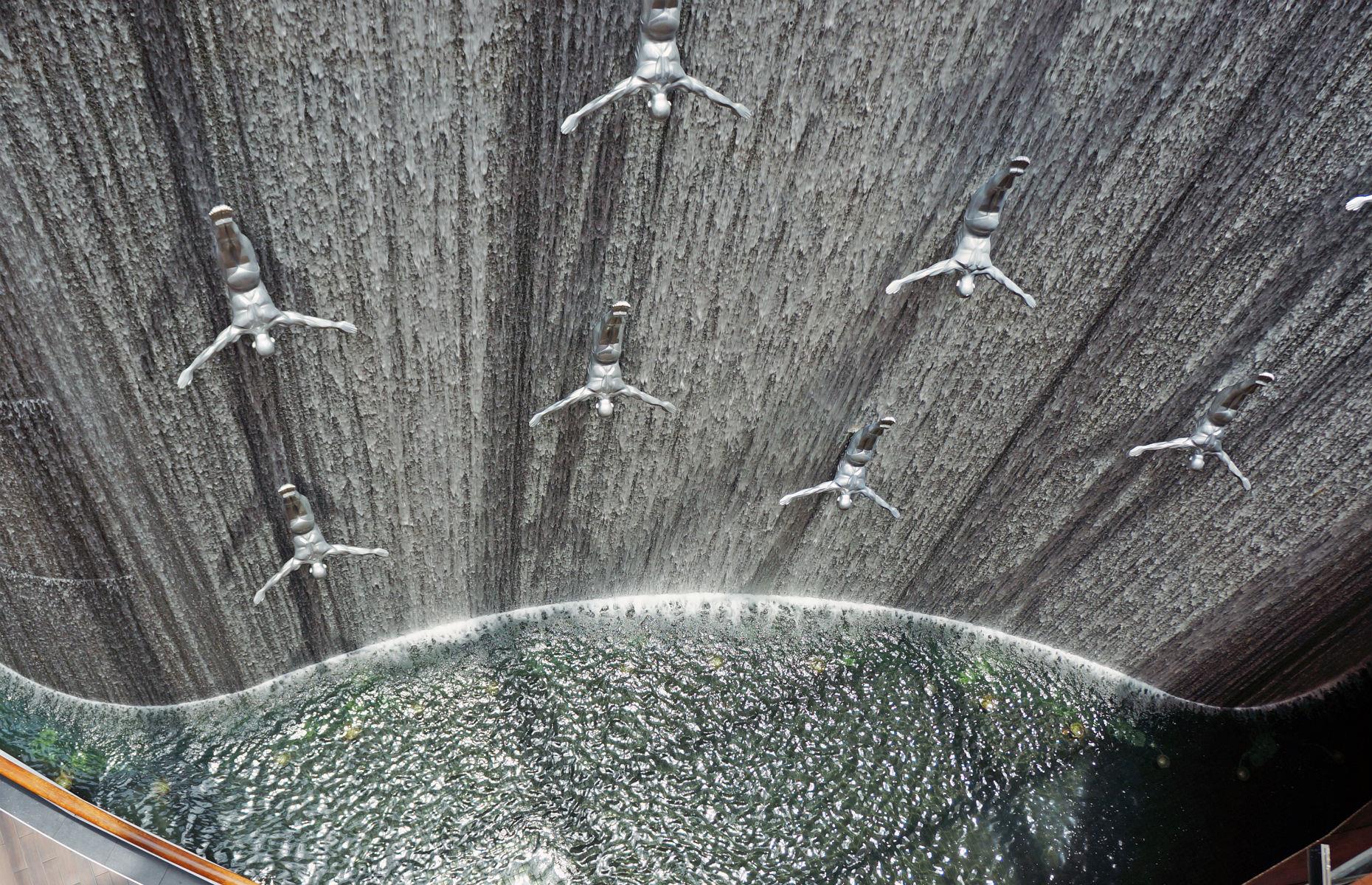 The Divers Fountain, Dubai, UAE